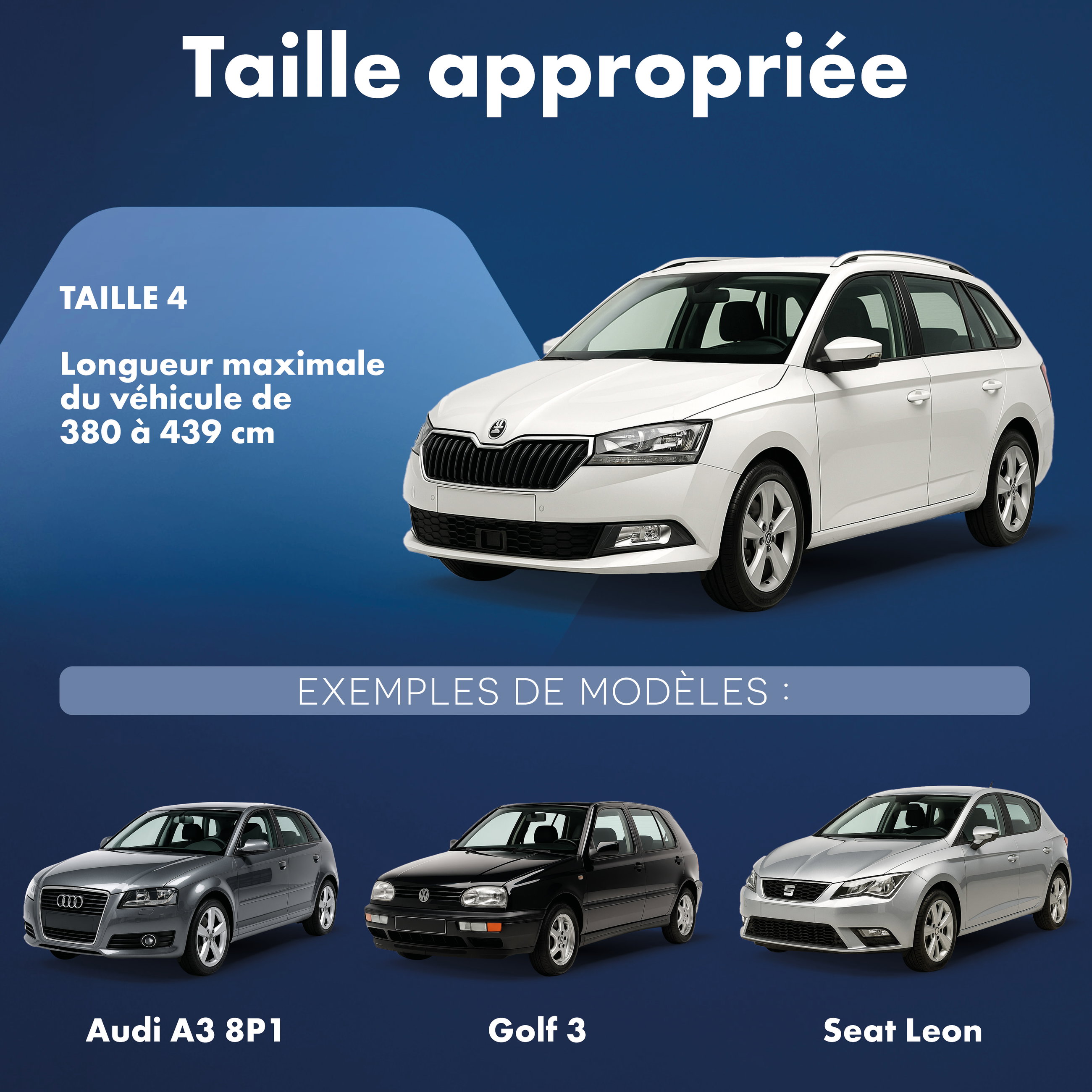 Bâche voiture, bâche de voiture garage complet Combi taille L argent