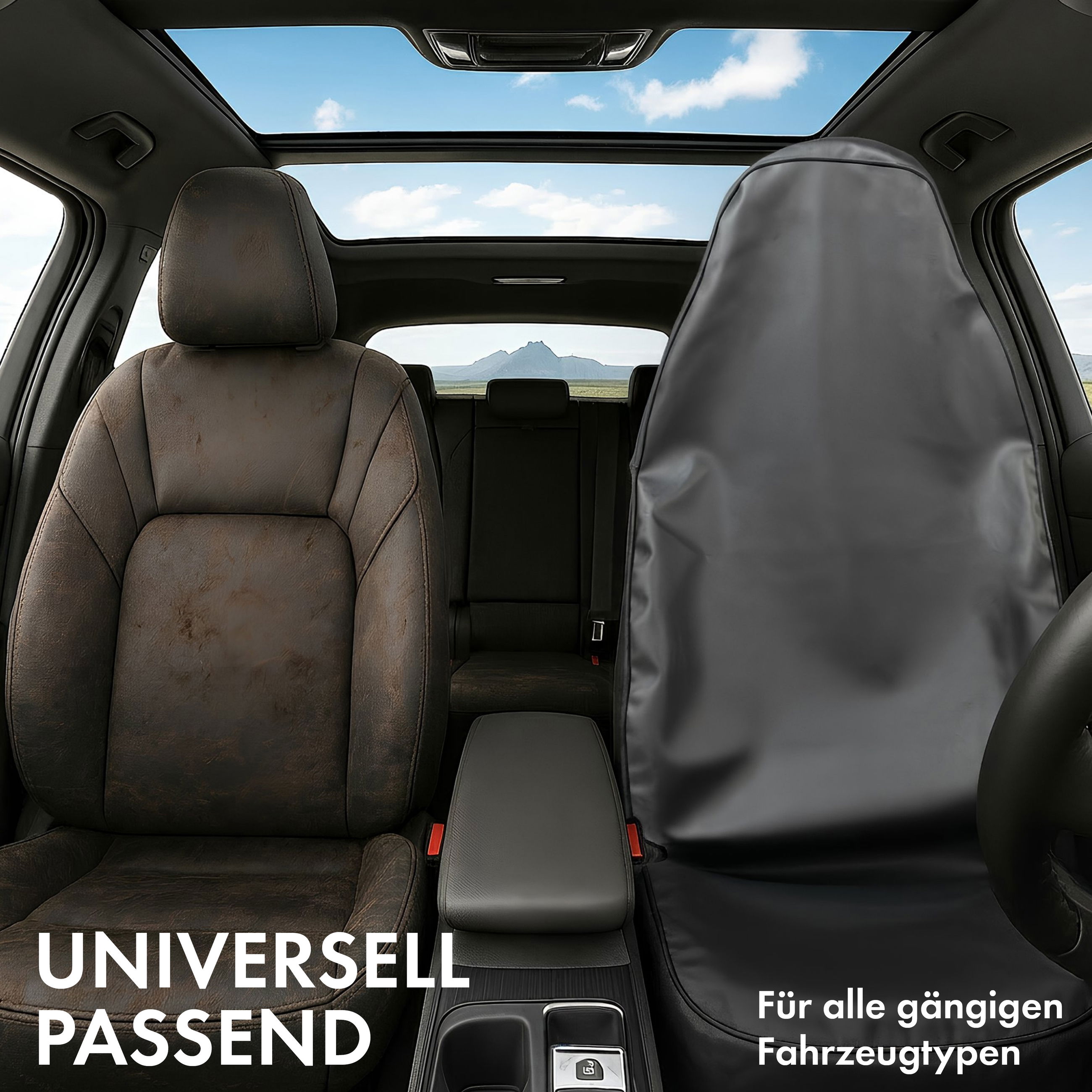 auto, innenraum, sitze, sonnendach, schutzhaube