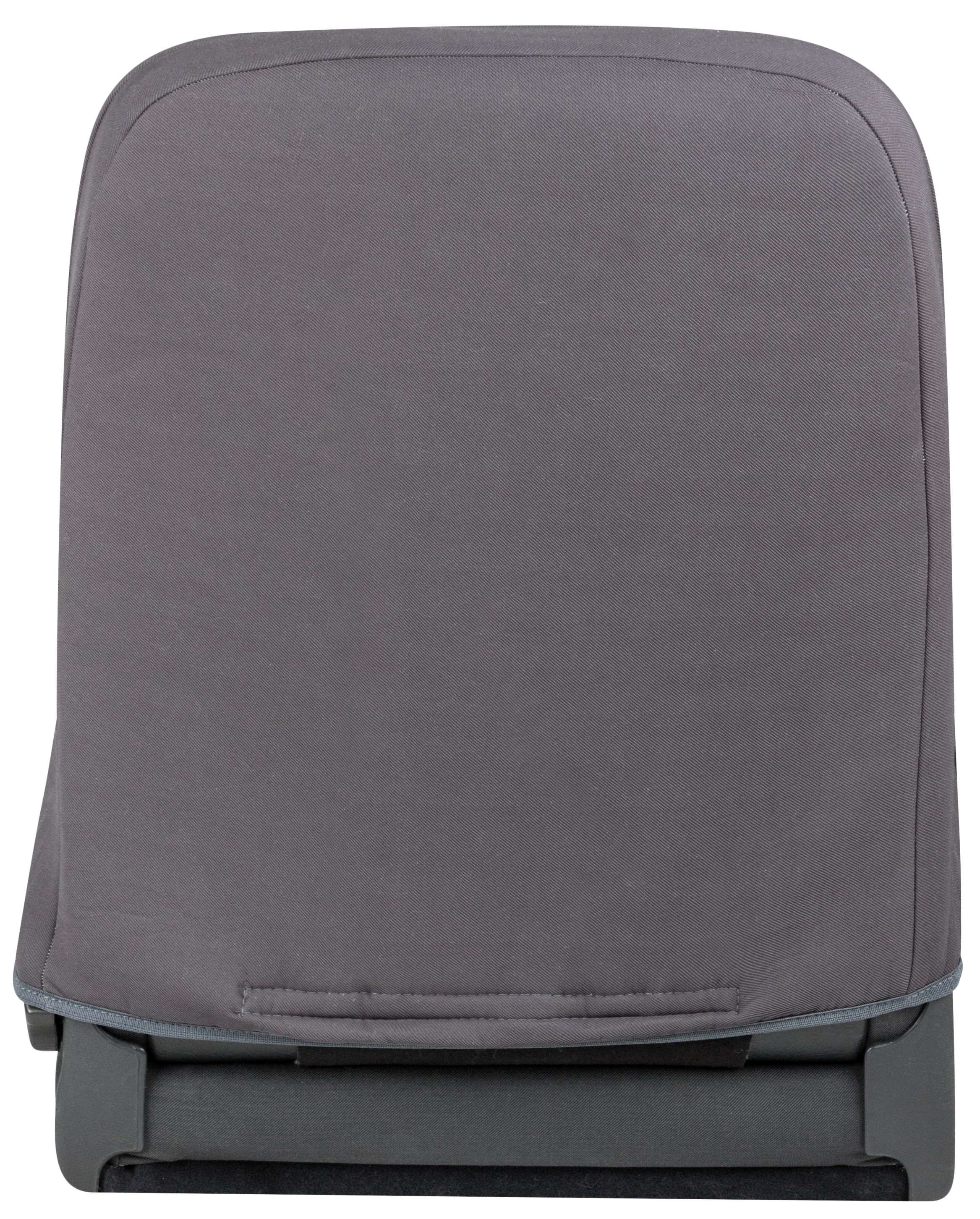 Car Seat cover Iva made of lambskin anthracite with ZIPP IT system, 1 piece