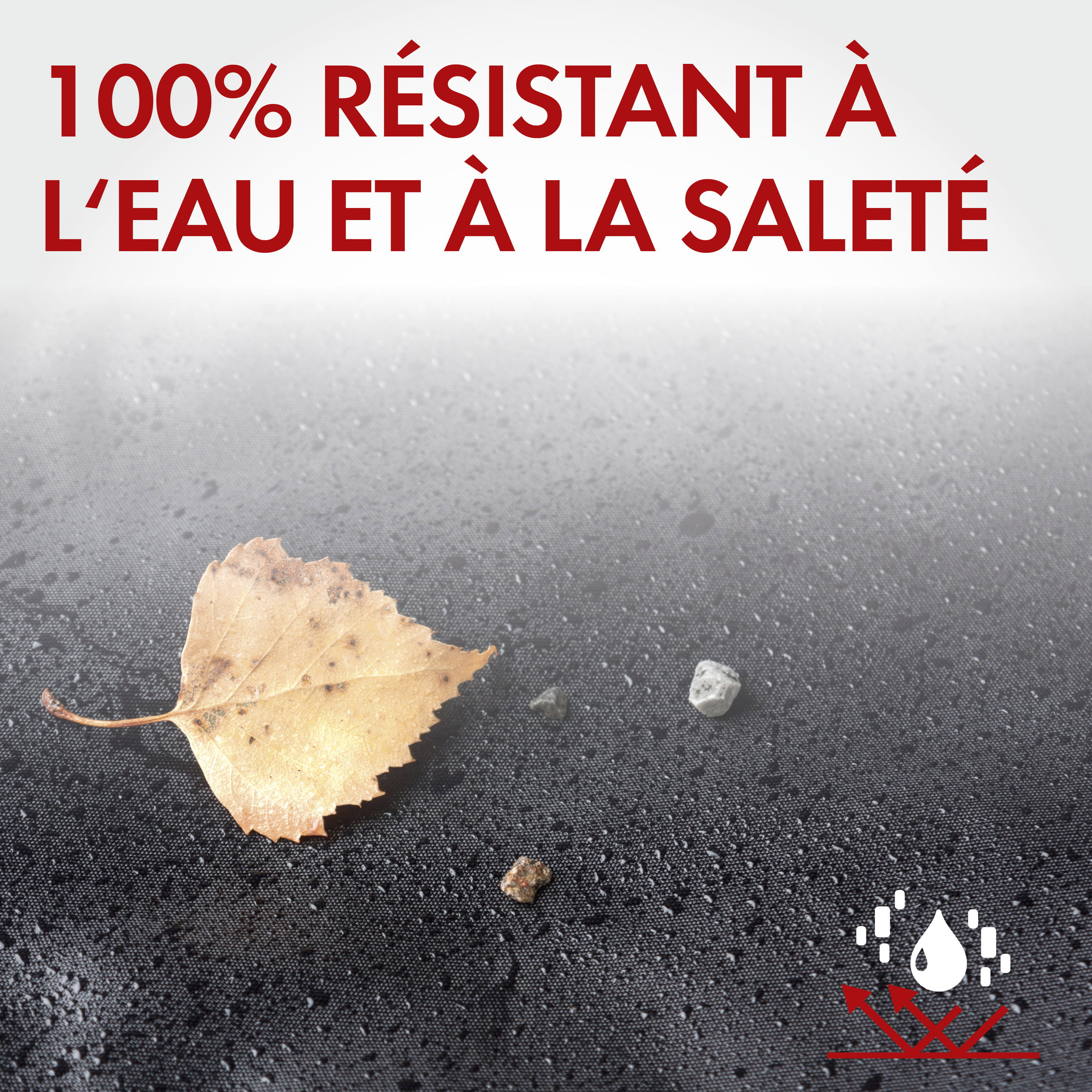 Housse de siège auto Smart Protect pour siège avant gris