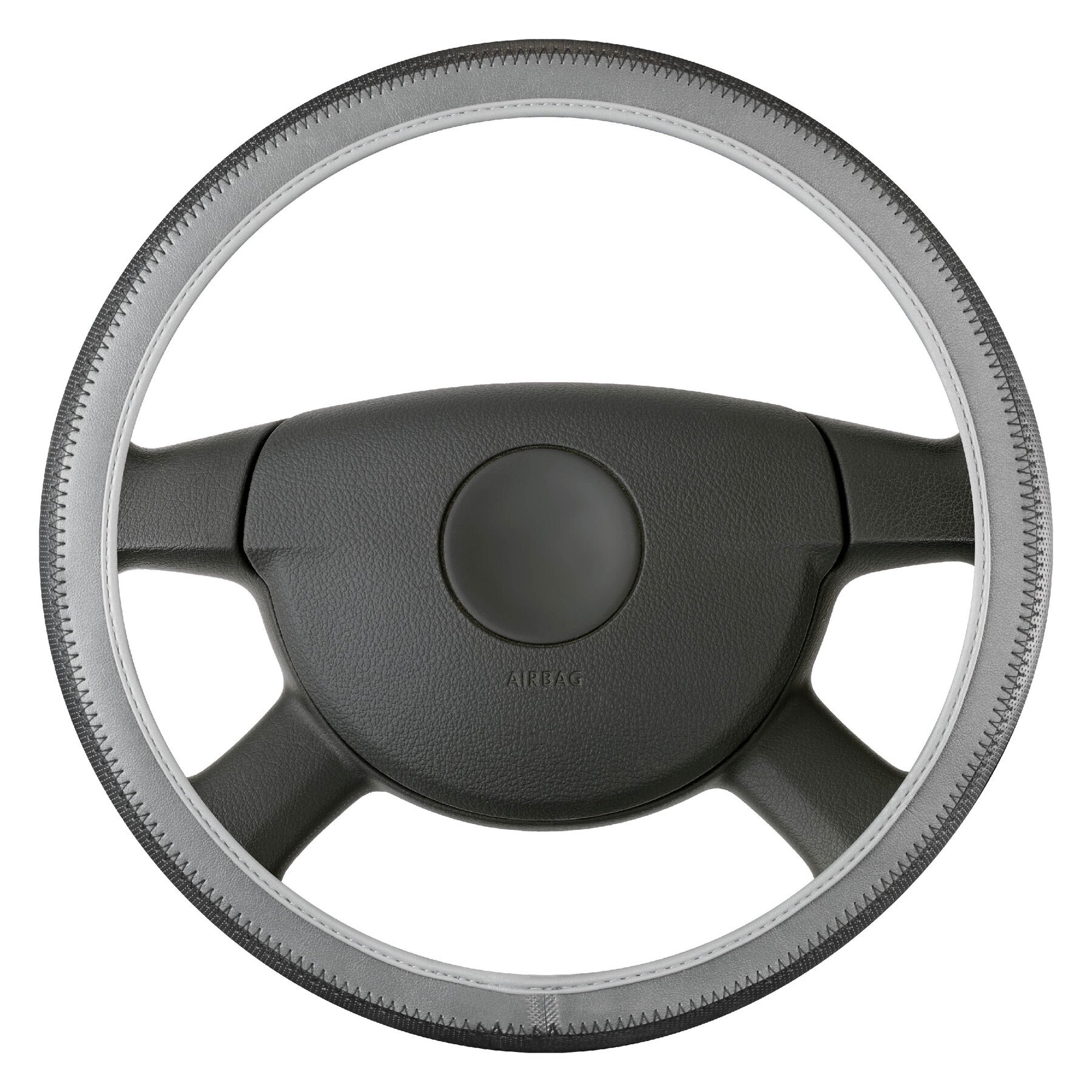 img_prd_16635_lenkradbezug_soft_grip_styler__sall__aec__v1 Steering wheel cover Soft Grip Styler - 38 cm black-grey