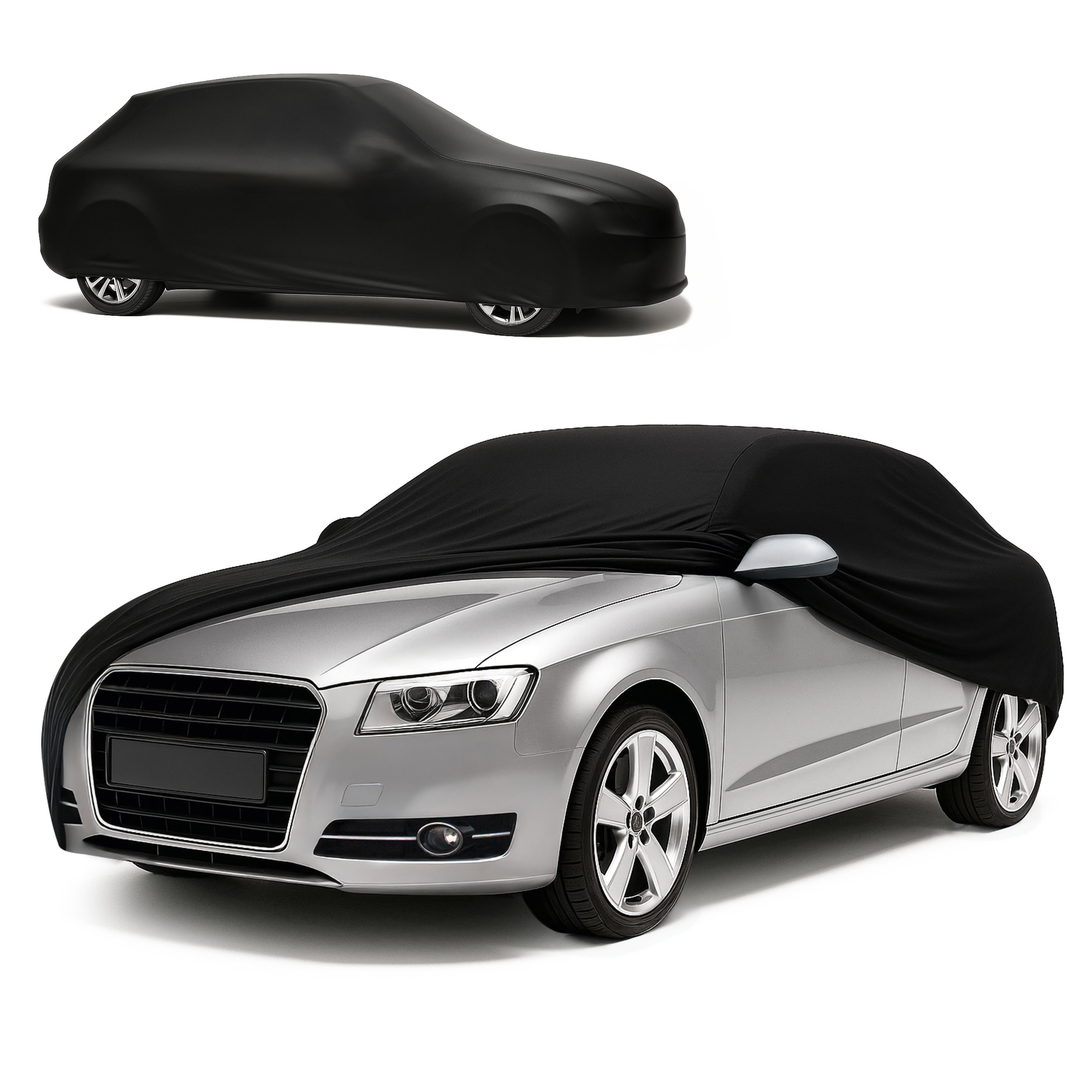 Car cover Indoor Stretch Plus size 4 combi black, Walser Onlineshop