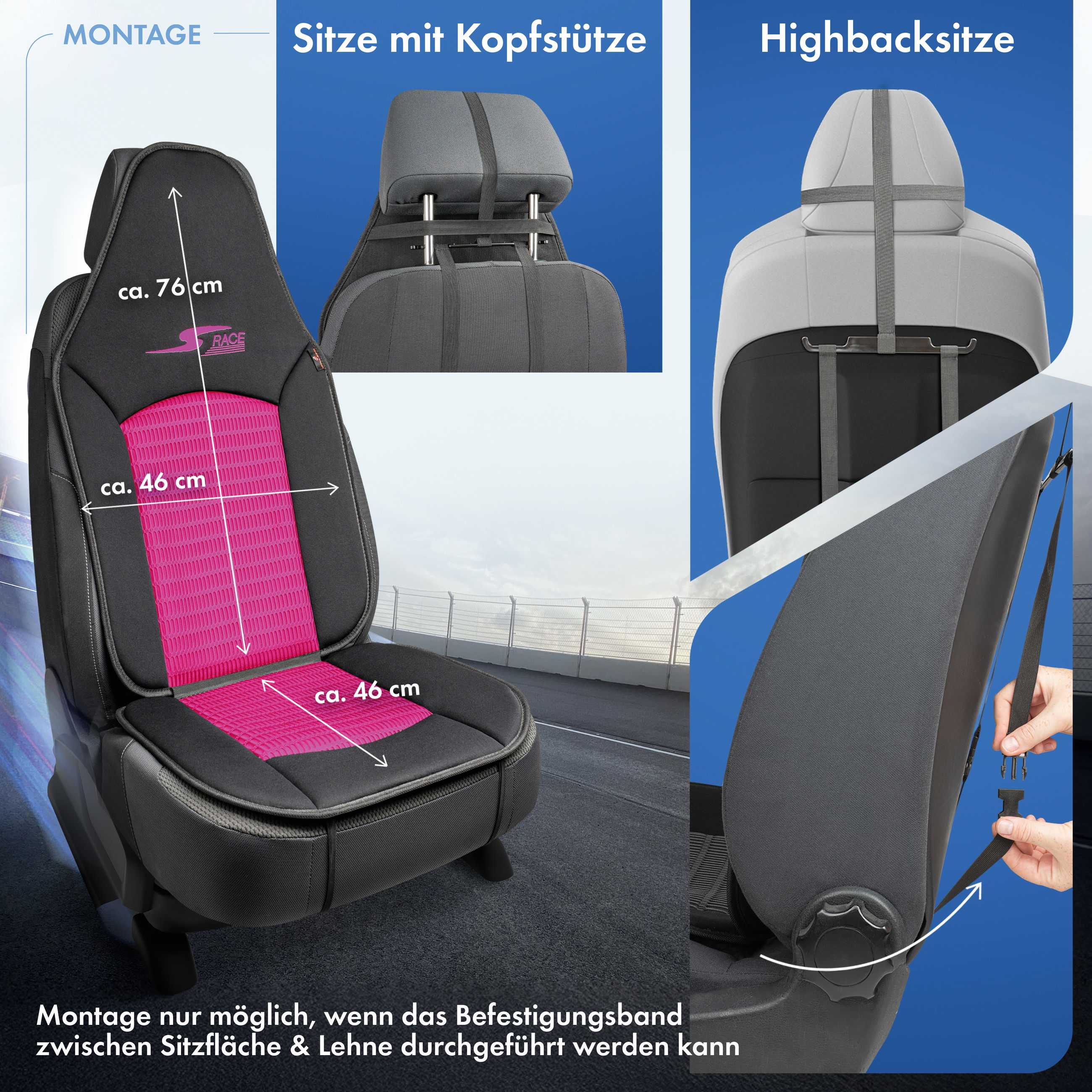 Kissen, Dekoration für Zuhause, Kissen, Dekoration für Zuhause, Kissen, Dekoration für Zuhause, Autositze, Kopfstütze, Sitzkissen, Verstellbarer Sitz, Rennsitz
