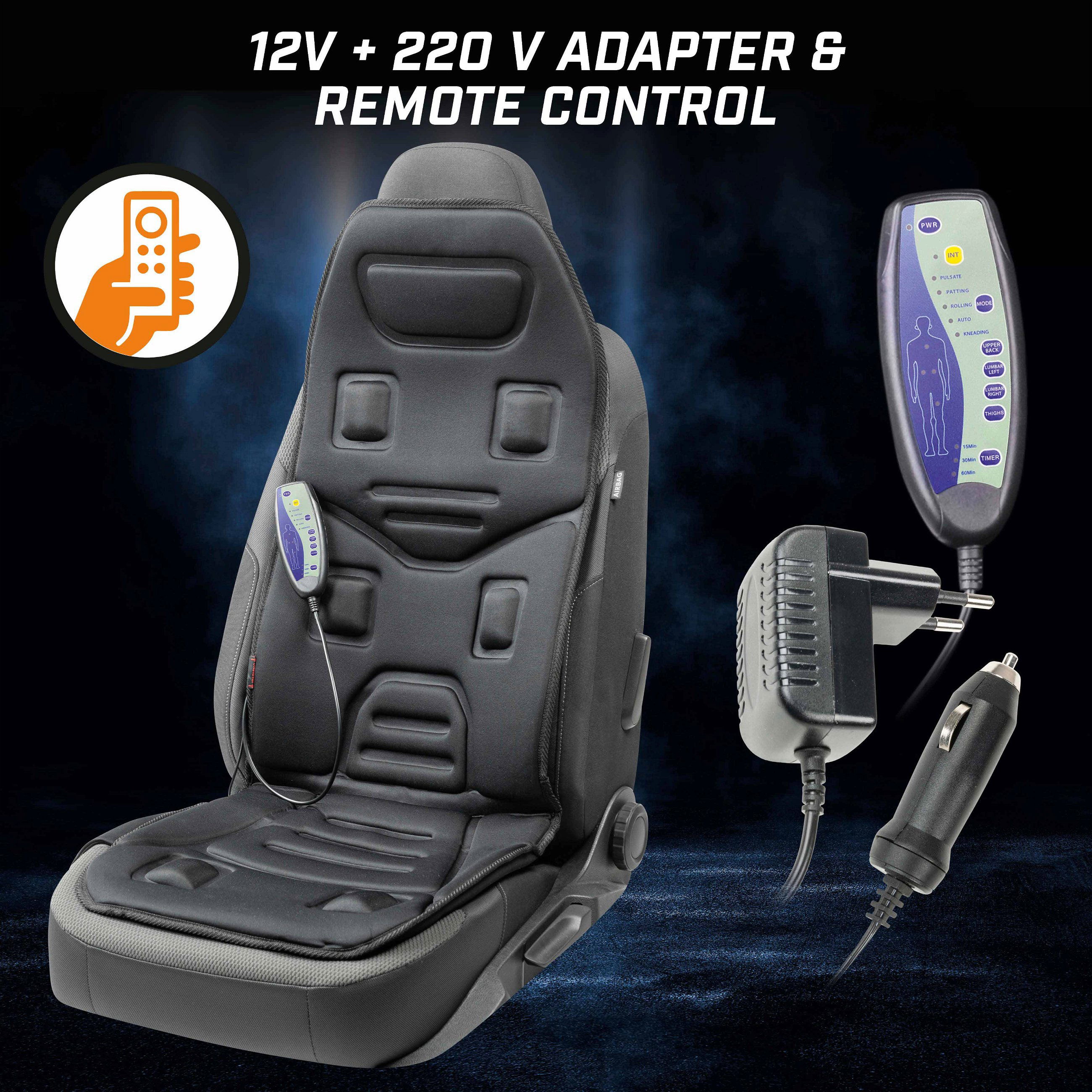 Relax Drive massage seat cover universal car seat cover with 5 massage programmes 1 piece 16774