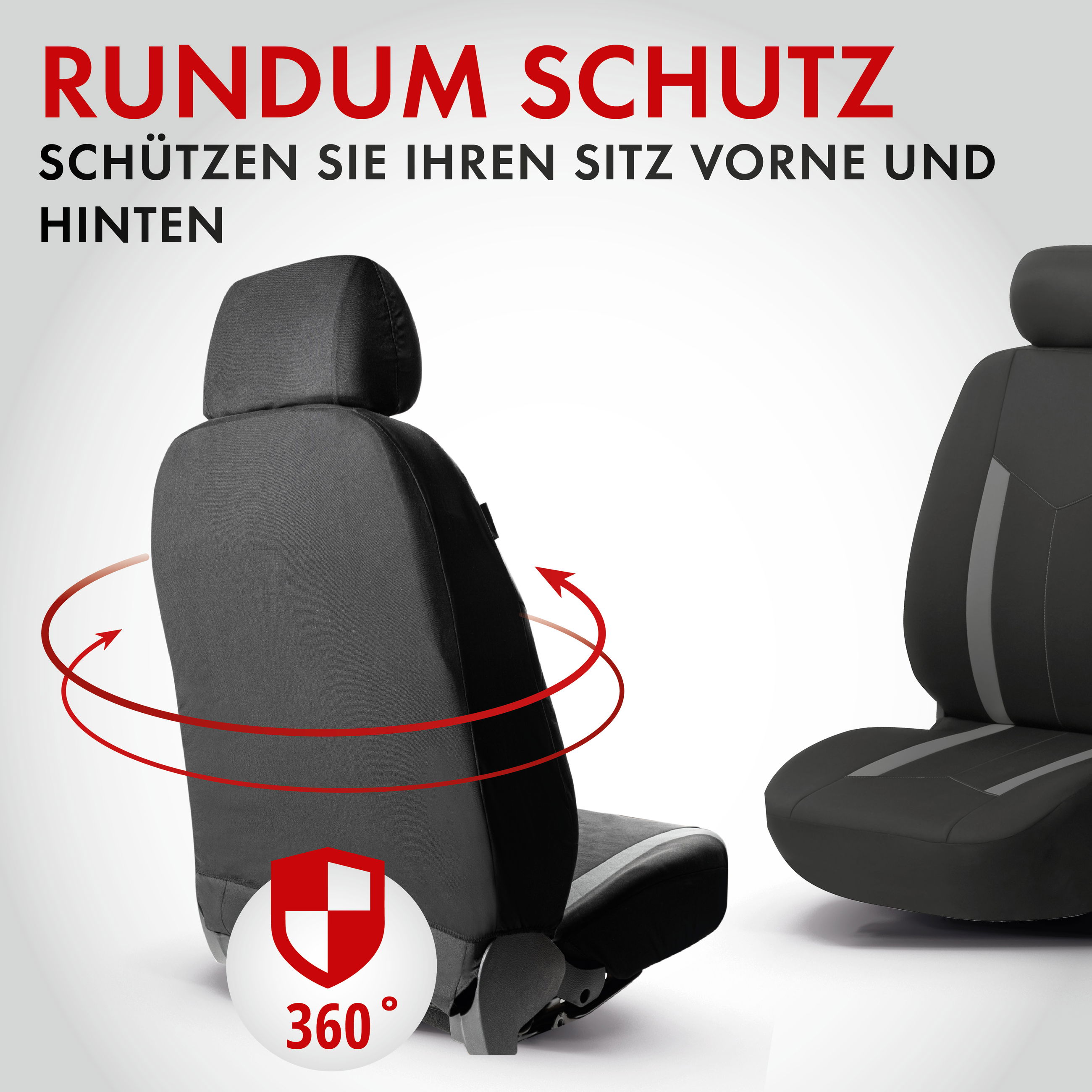 Komplett-Set Autositzbezüge Für Peugeot 107 – Made In Italy, Verschiedene Farben