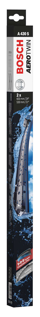 Tergicristallo A 430 S, 2 Tergicristallo anteriore