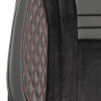 Balmoral Black/red