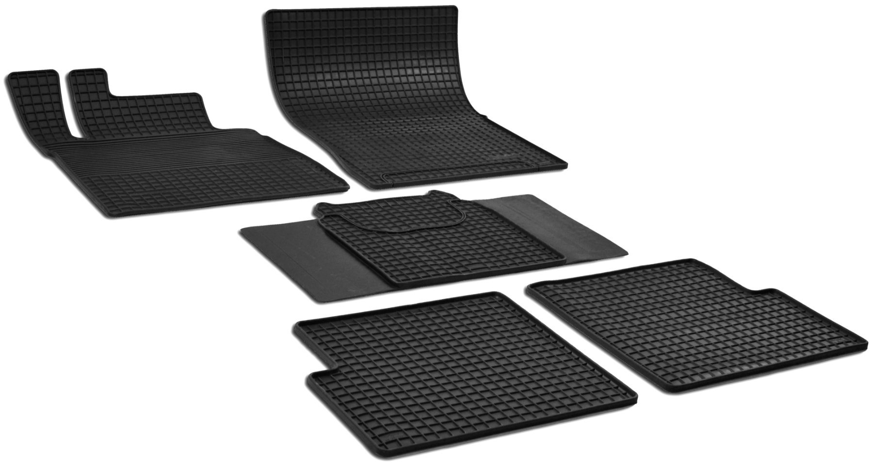 Rubber mats DirtGuard for Mercedes-Benz G-Class (W463) 09/1989-2018, long wheelbase