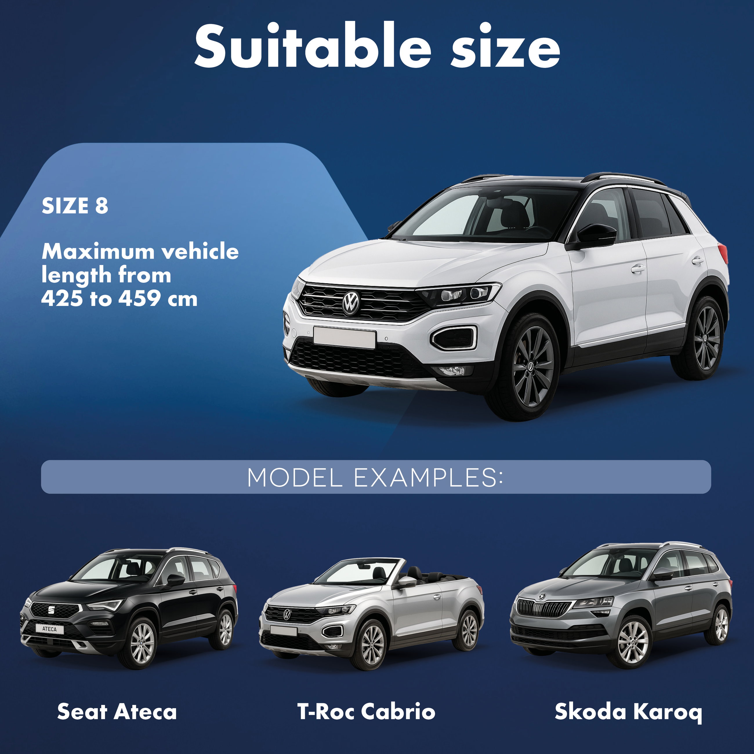 Car cover All Weather, car cover full garage size 8 SUV/VAN silver