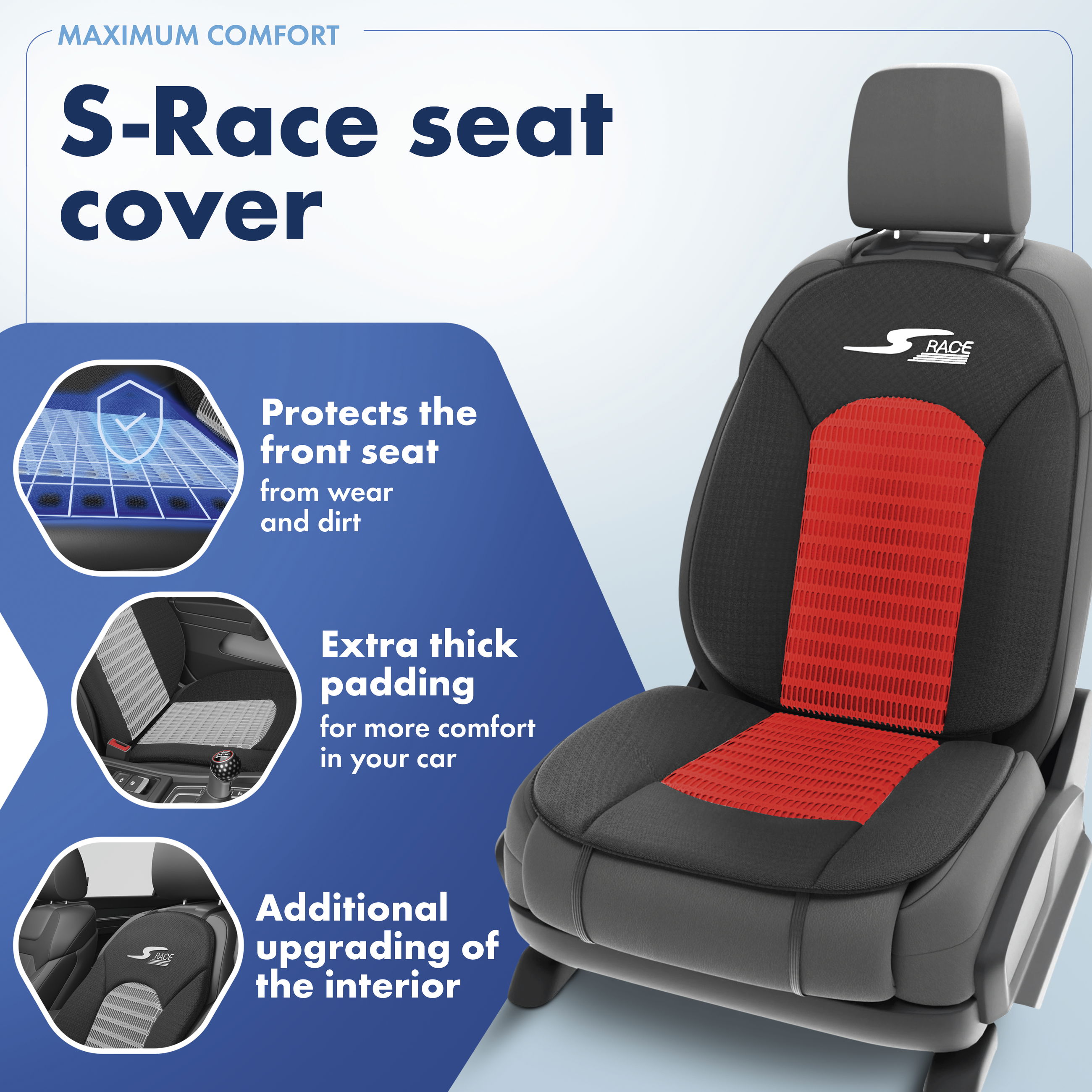 Racing car seat covers deals
