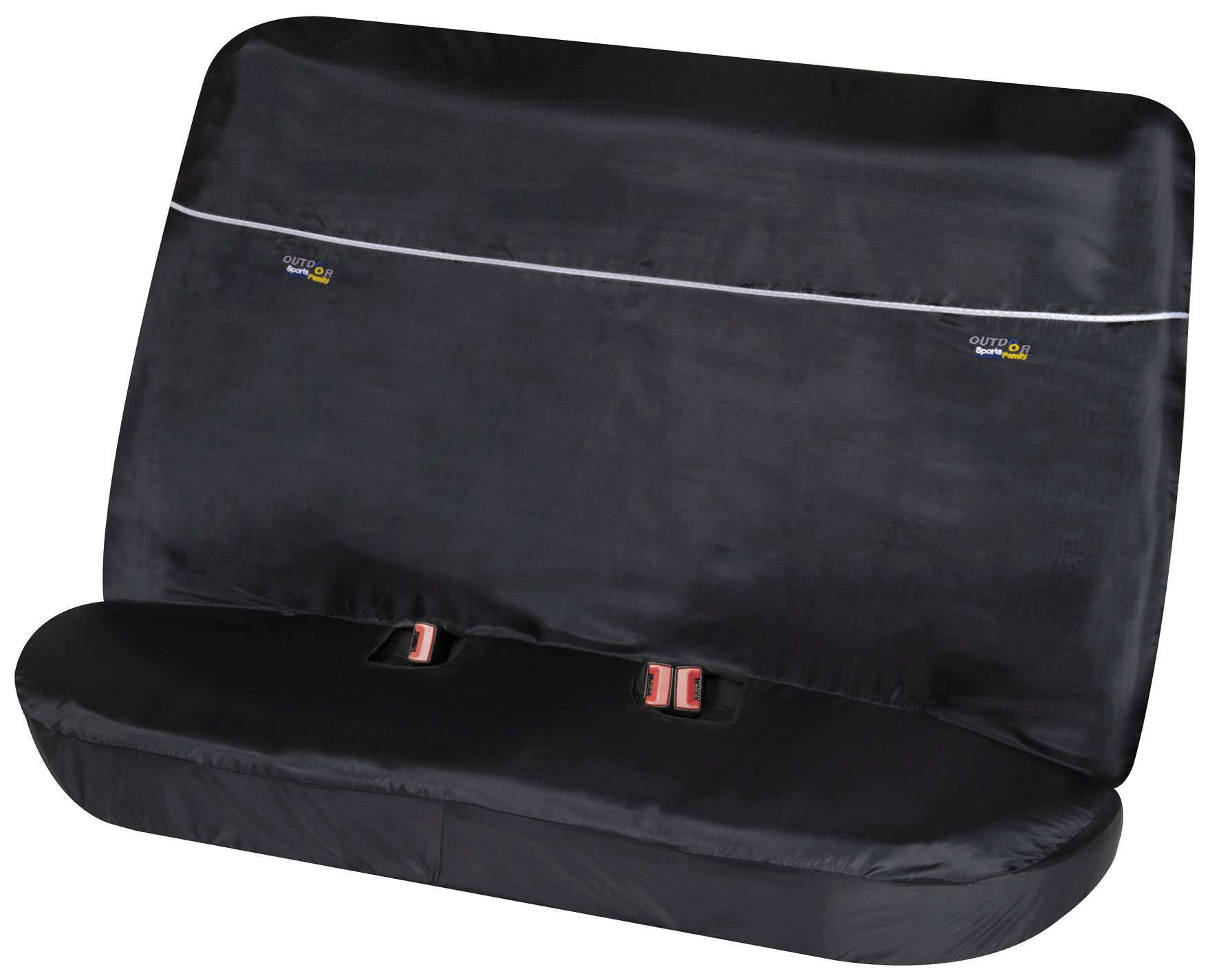 img_prd_12131_outdoor_sports_ruecksitz_schwarz__sall__aec__v2 Housse de siège arrière de taille universelle avec guide de ceinture Outdoor Sports noir, 1 pièce