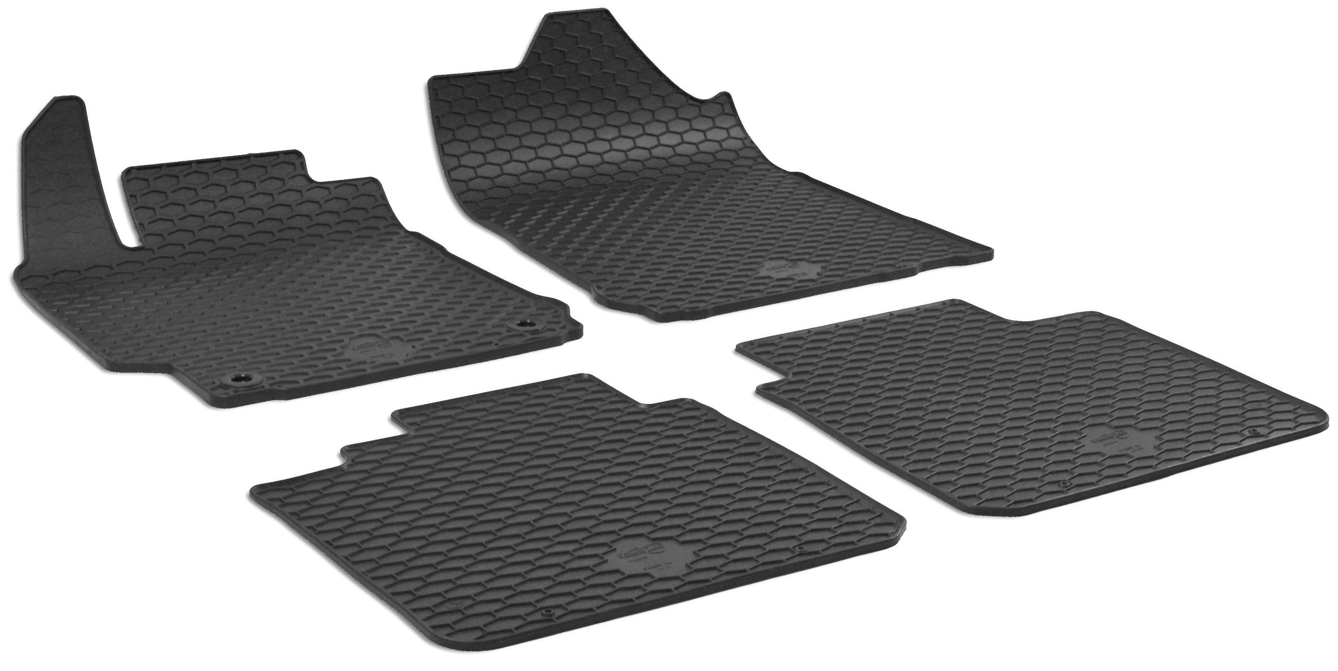 Rubber mats DirtGuard for Toyota Camry (V5) 09/2011-2019