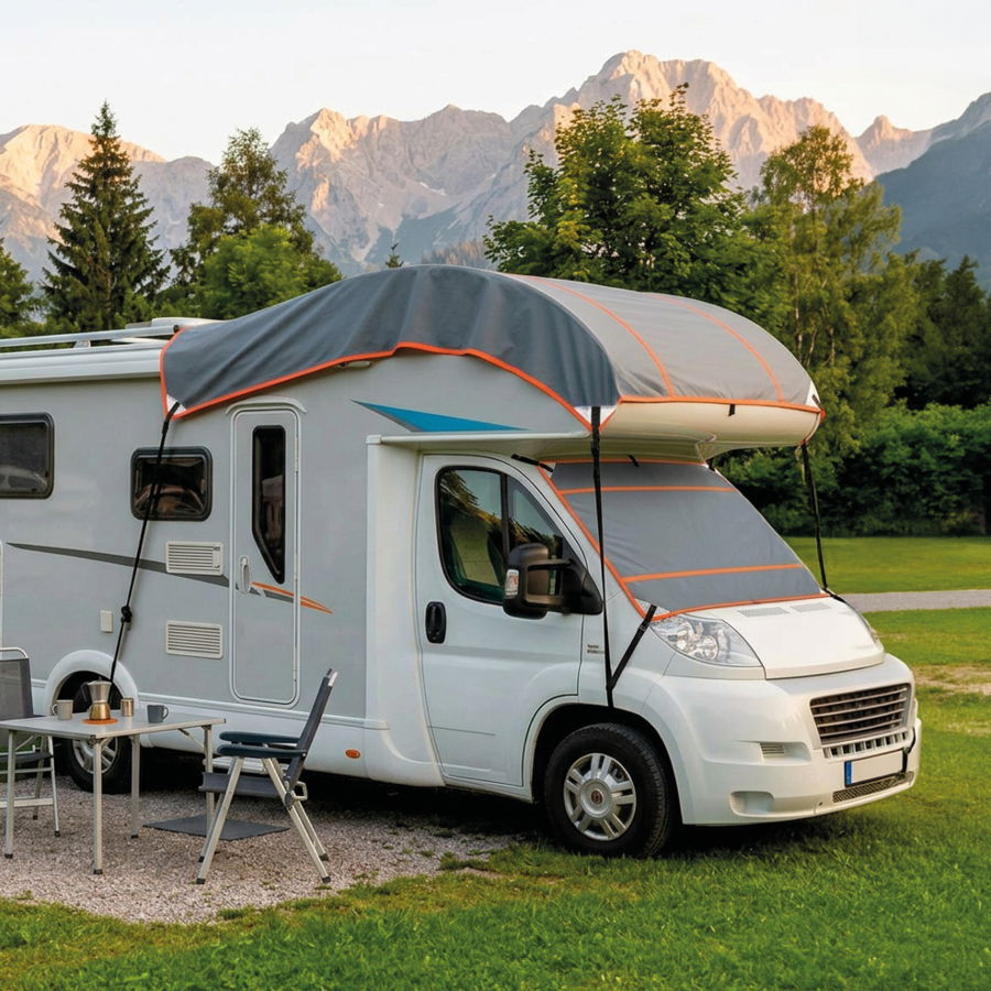 Wohnmobil, Camping-Ausrüstung, Wohnmobilrunddachzelt, Aufblasbares Dachzelt, Outdoor-C Camping