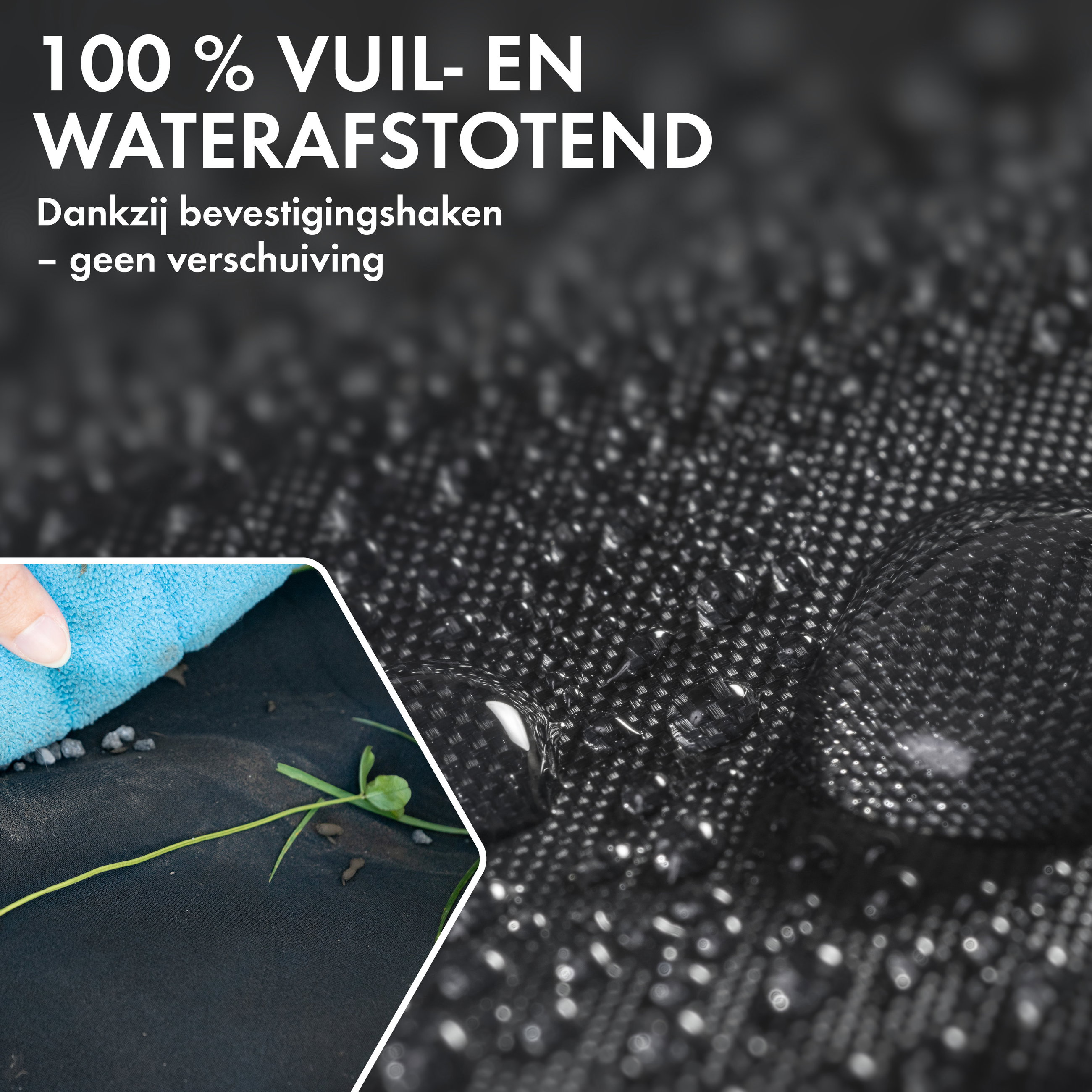 Autostoelhoes neopreen, autostoelbeschermer achterbank waterdicht, robuuste universele beschermhoes en beschermende onderlegger auto/vrachtwagen, 1 stuk