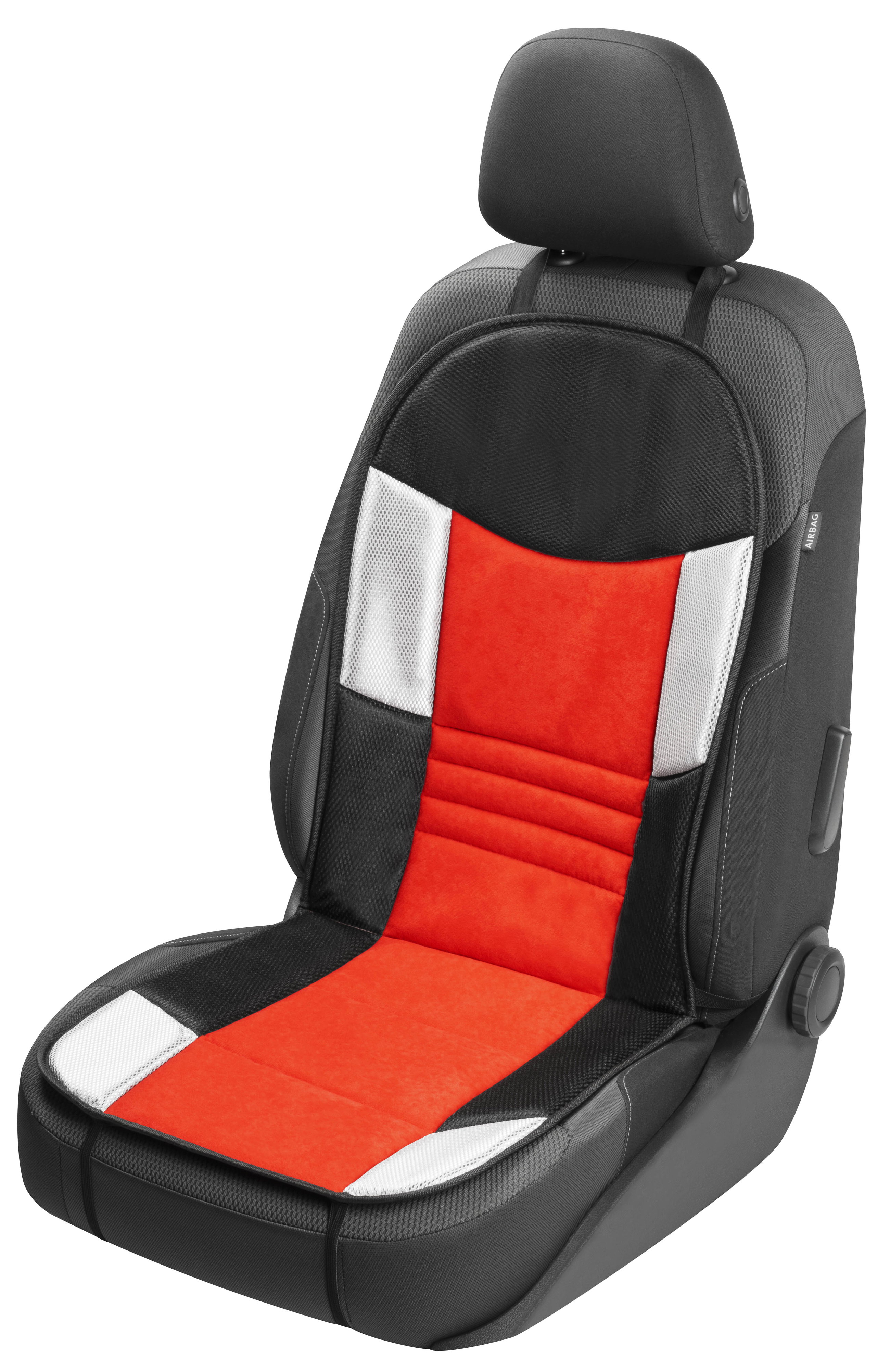 PKW Sitzauflage Hunt, Auto-Sitzaufleger rot, 1 Stück