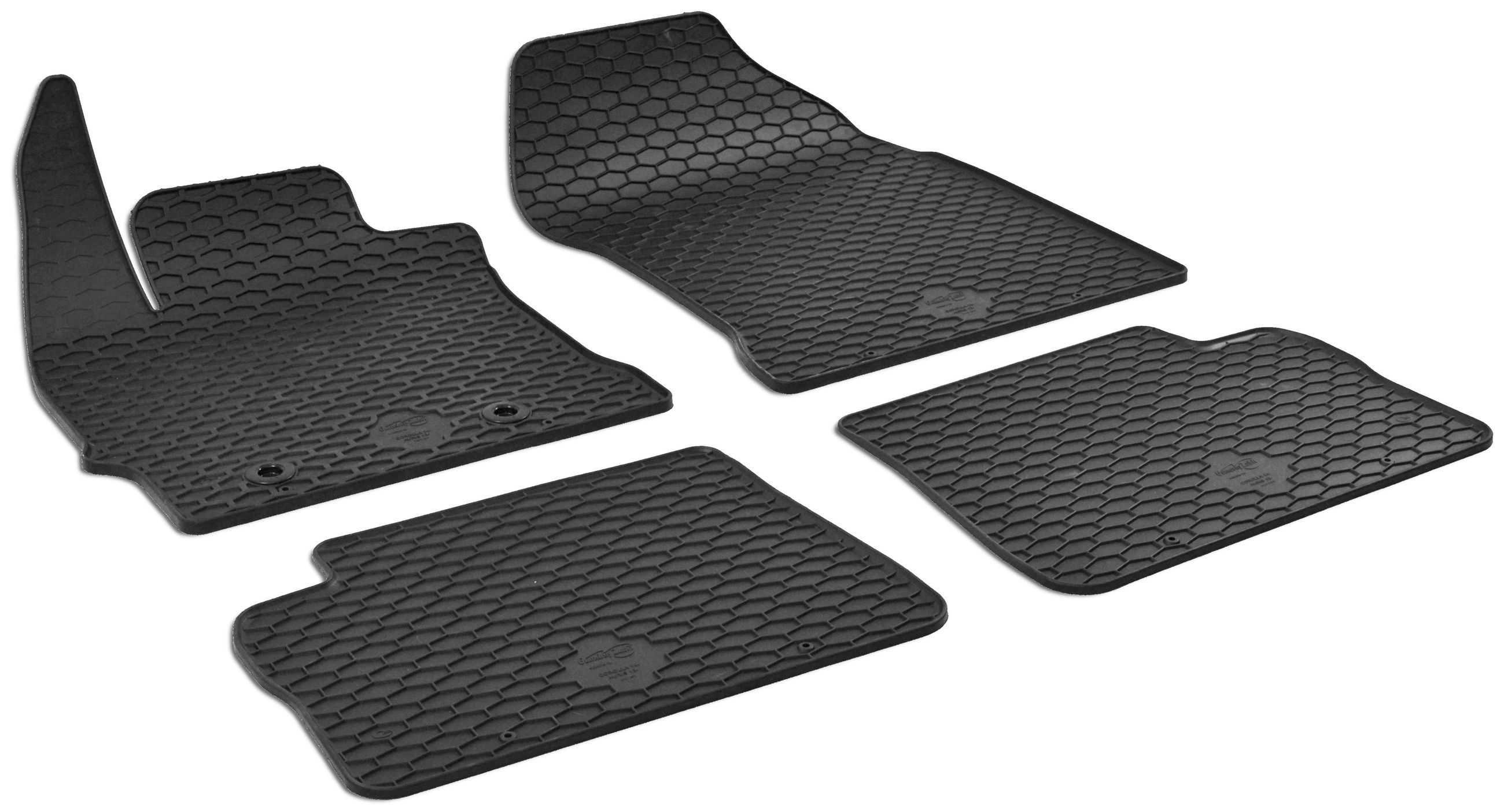 Tapis en caoutchouc DirtGuard pour Toyota Auris (E18) 10/2012-12/2018, Toyota Corolla (E18, ZRE1) 06/2013-05/2019