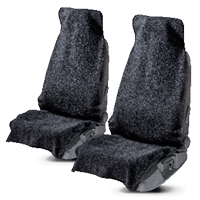Bezüge für Autositze, Autositze, Stoffbezüge, Kfz-Innenraum, Grau