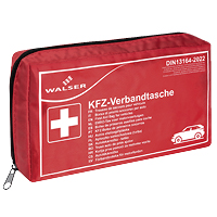 First aid kit red