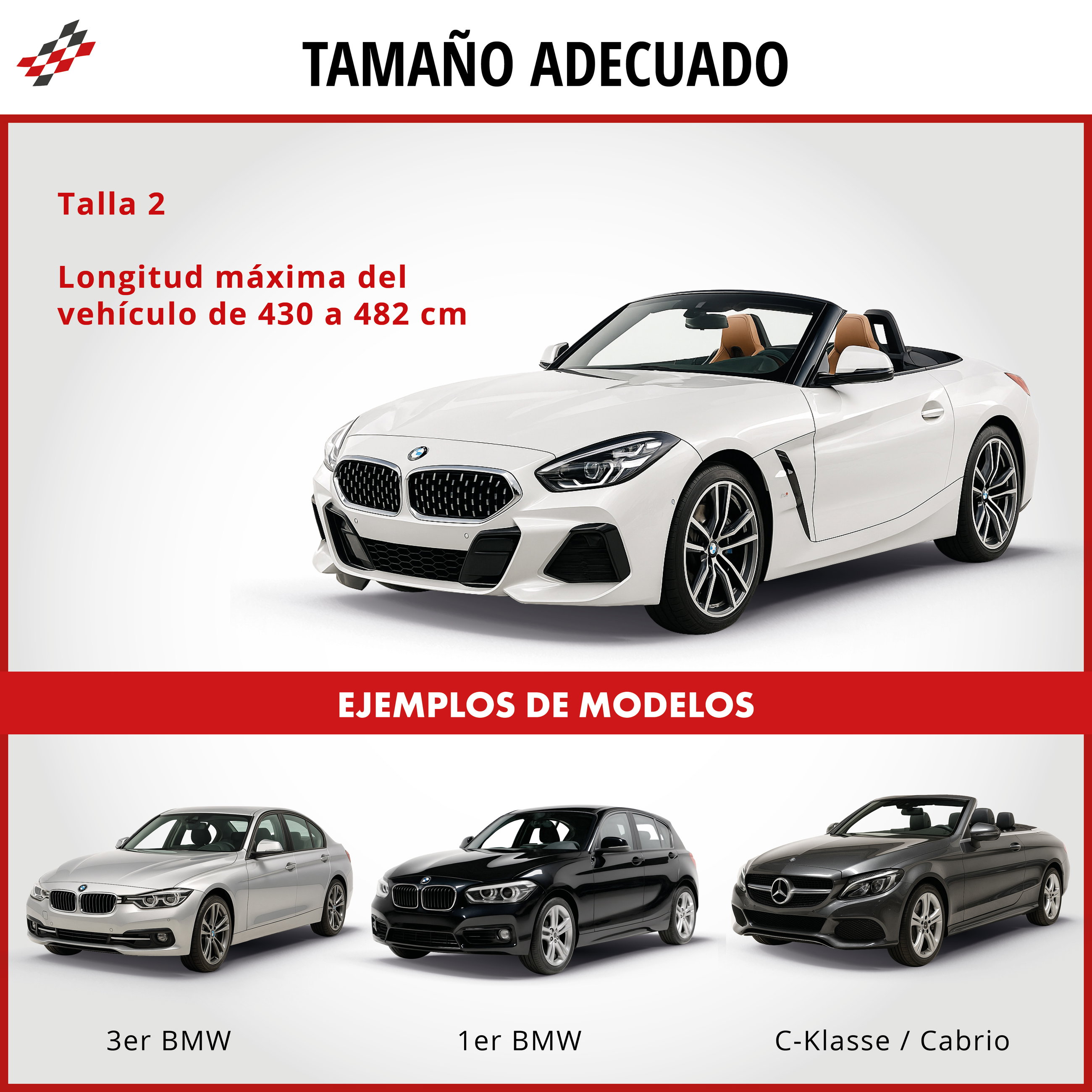 Cubierta protectora de coche All Weather Plus, funda de coche premium funda integral talla 2 coche, funda para coche gris