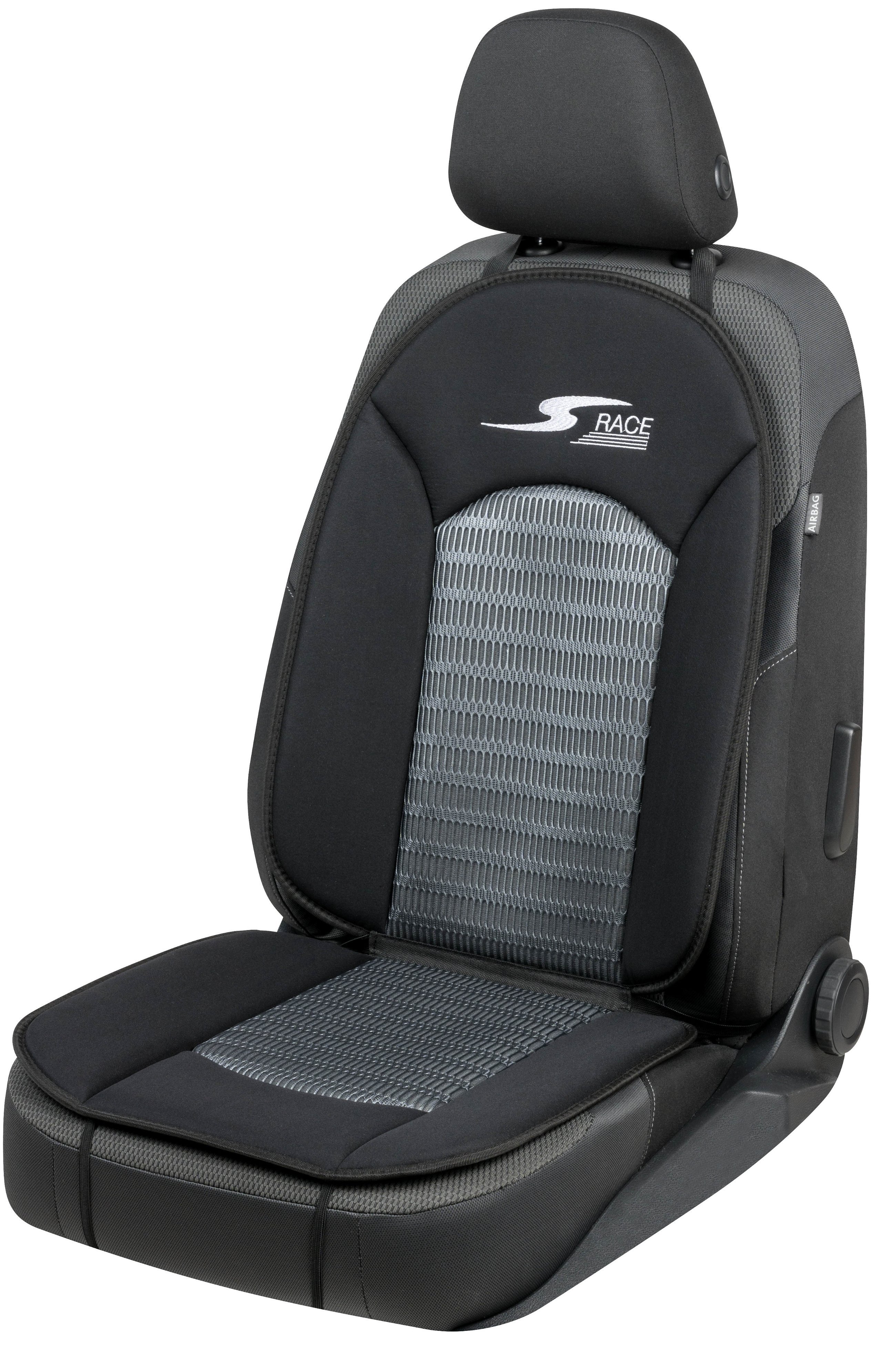 Car Seat cover S-Race anthracite, 1 piece