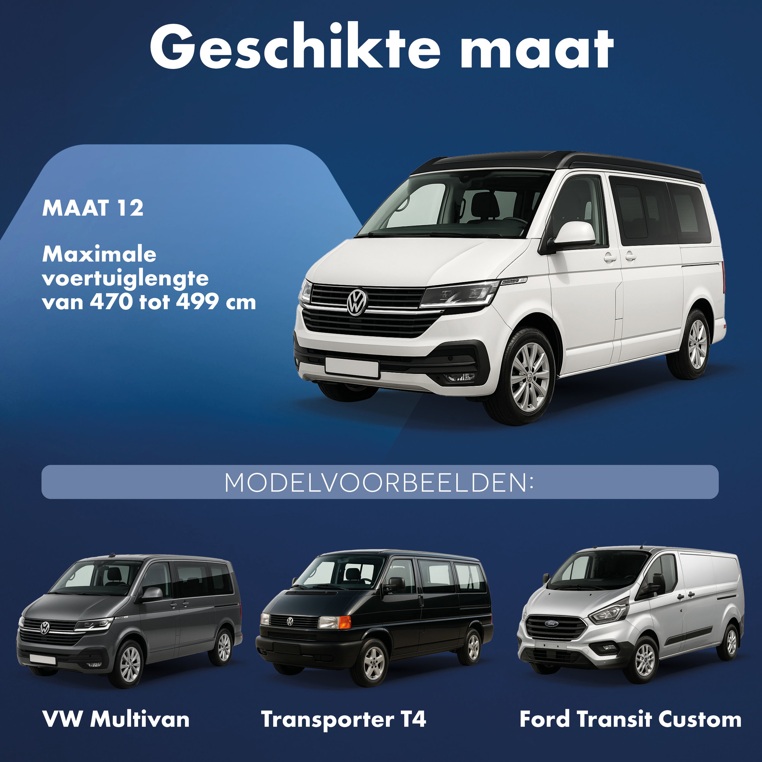 Dekzeil voor auto All Weather, Bus dekzeil Maat 12 zilver