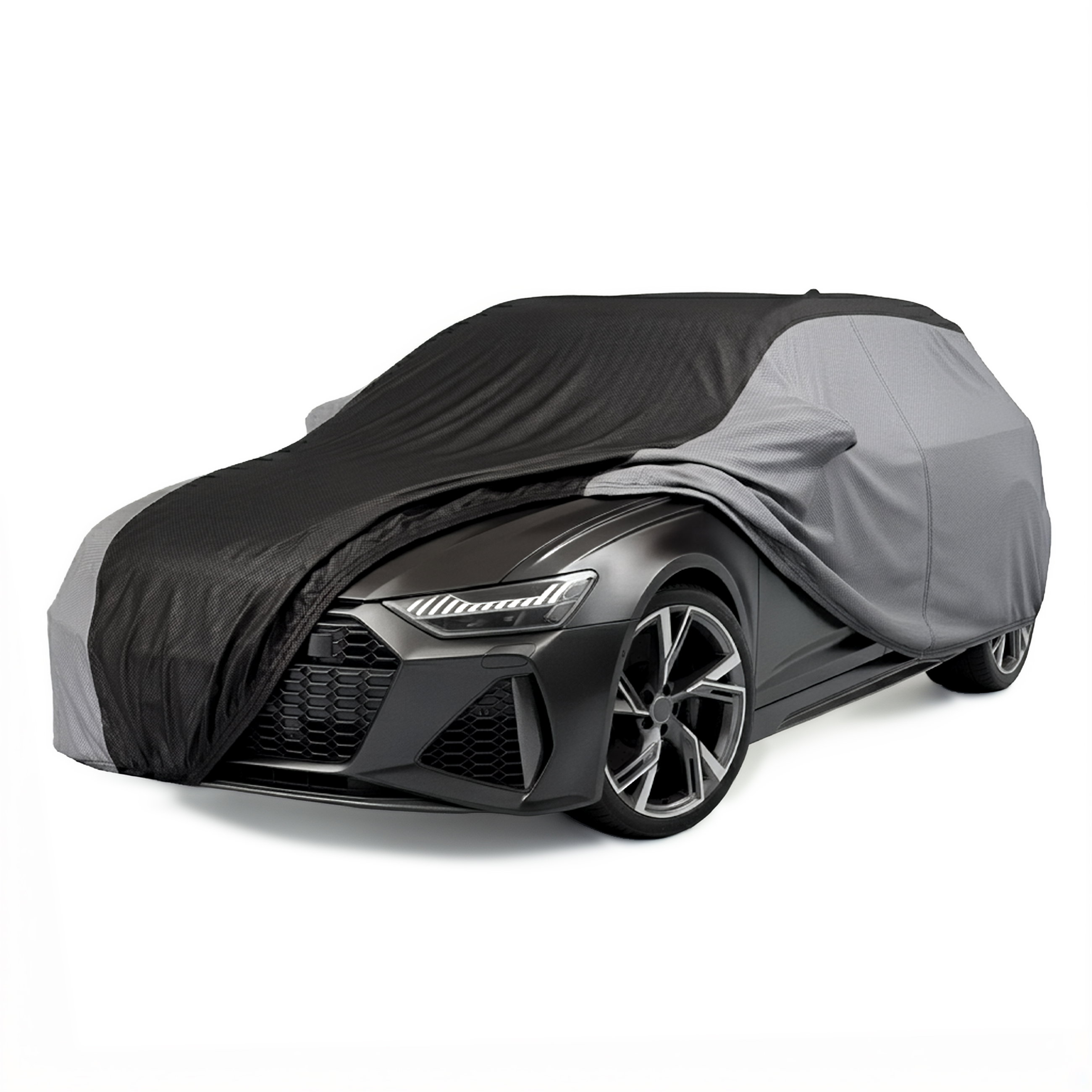 Telo Copriauto da interno Indoor Eco, Copertura protettiva per uso interno Misura 6 station wagon nero, Walser Onlineshop