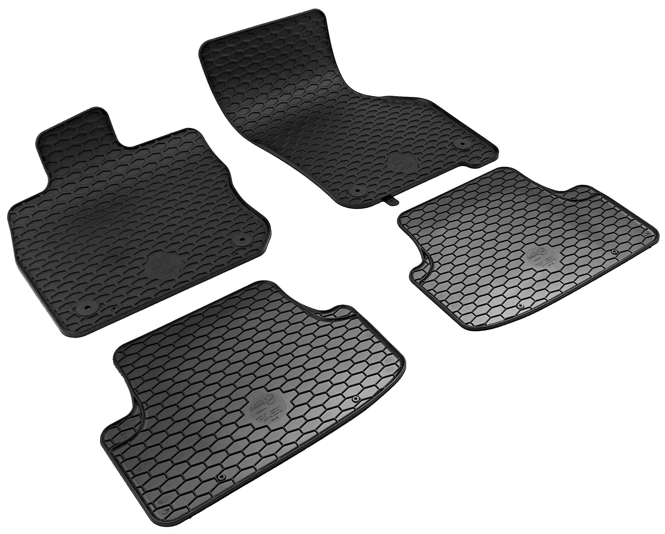 Rubber mats DirtGuard for VW Golf VIII Mild-Hybrid 07/2019-Today