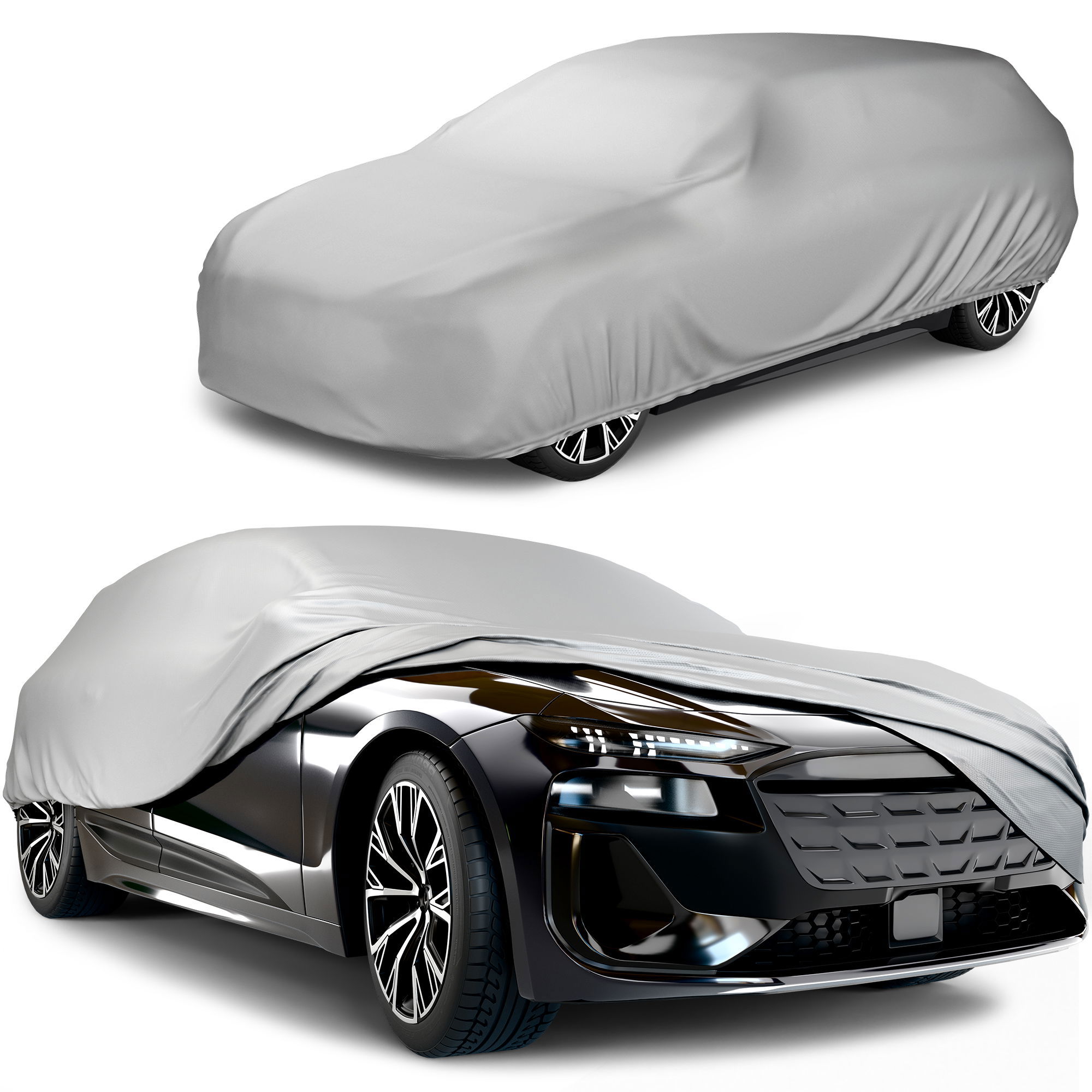 auto, Fahrzeug, Autoabdeckung, glänzend, schwarz, Auto, Abdeckung, Autoschutzhuelle, Car Cover, Kfz-Abdeckung