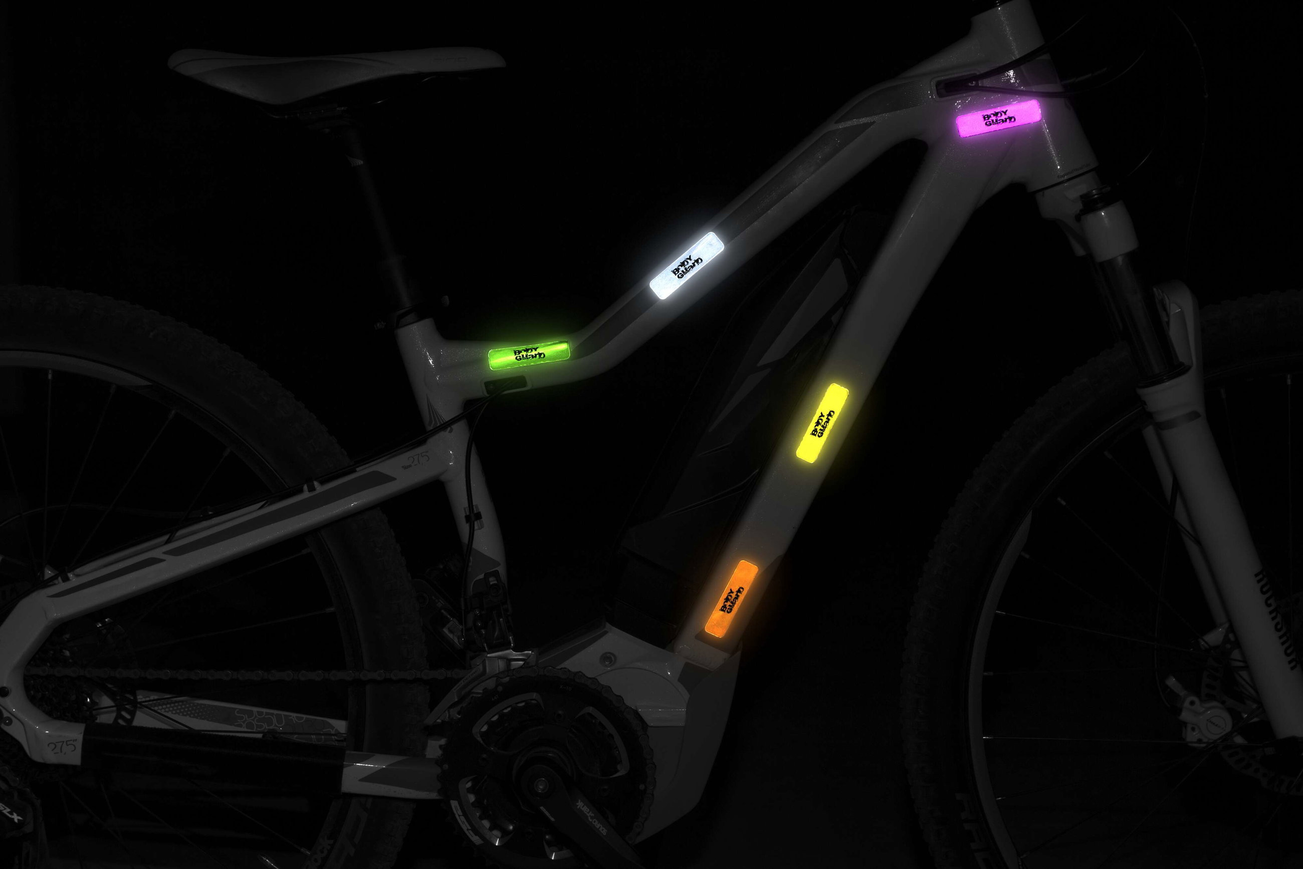 Neon Sticker Groen 70x20 mm
