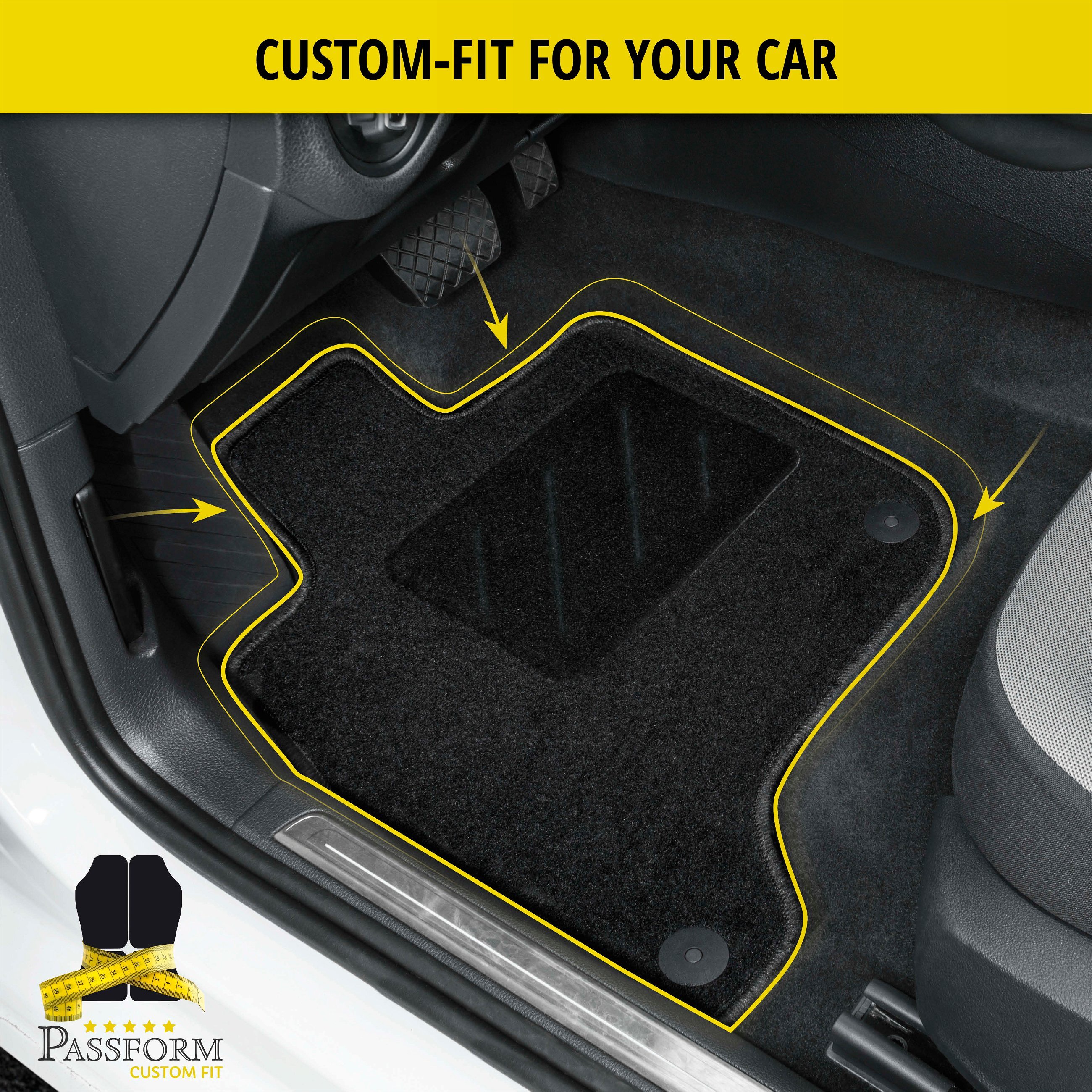 Floor mats for Kia Ceed Sportswagon 03/2018-Today