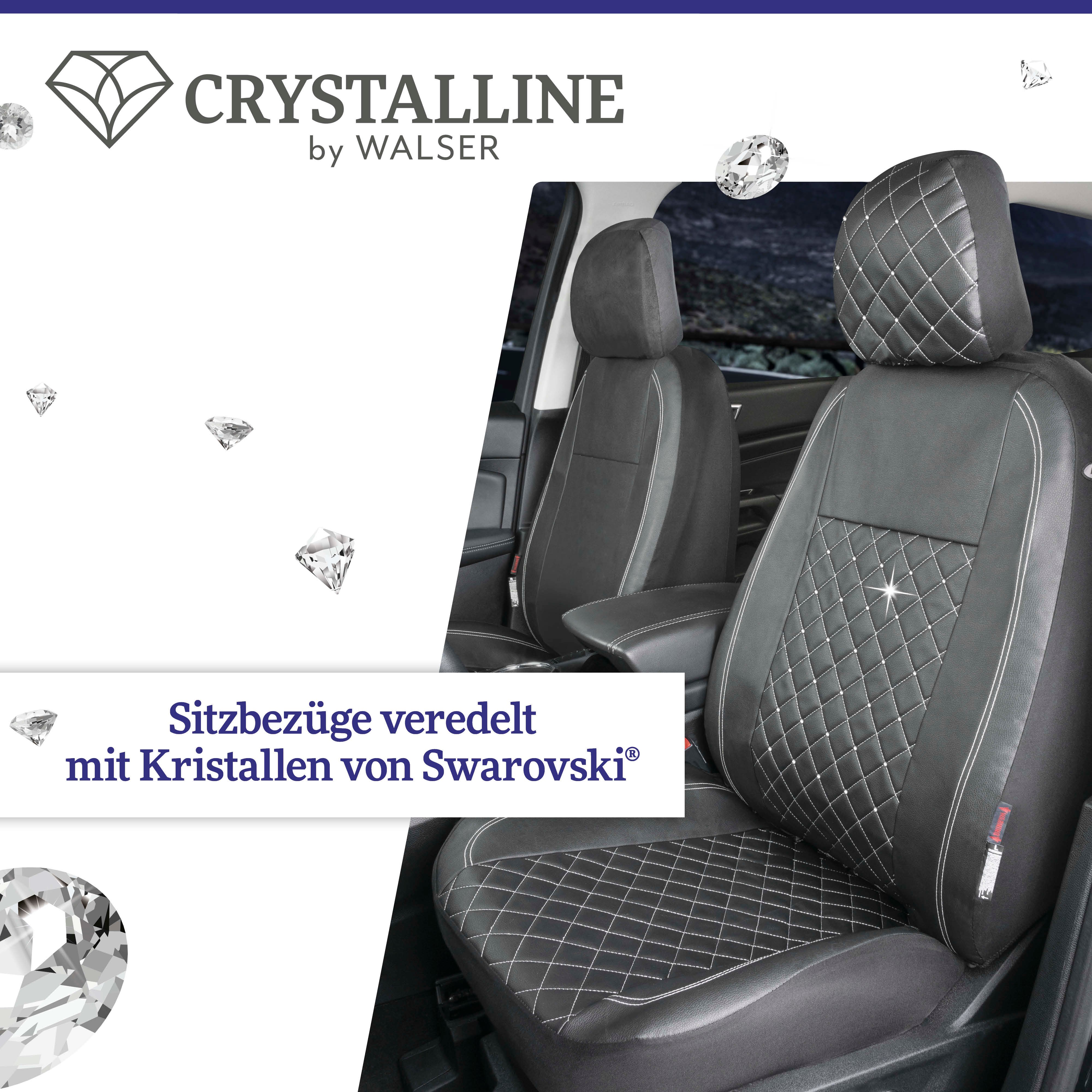 Autositzbezug Scarlett verziert mit Kristallen von Swarovski® für einen Vordersitz