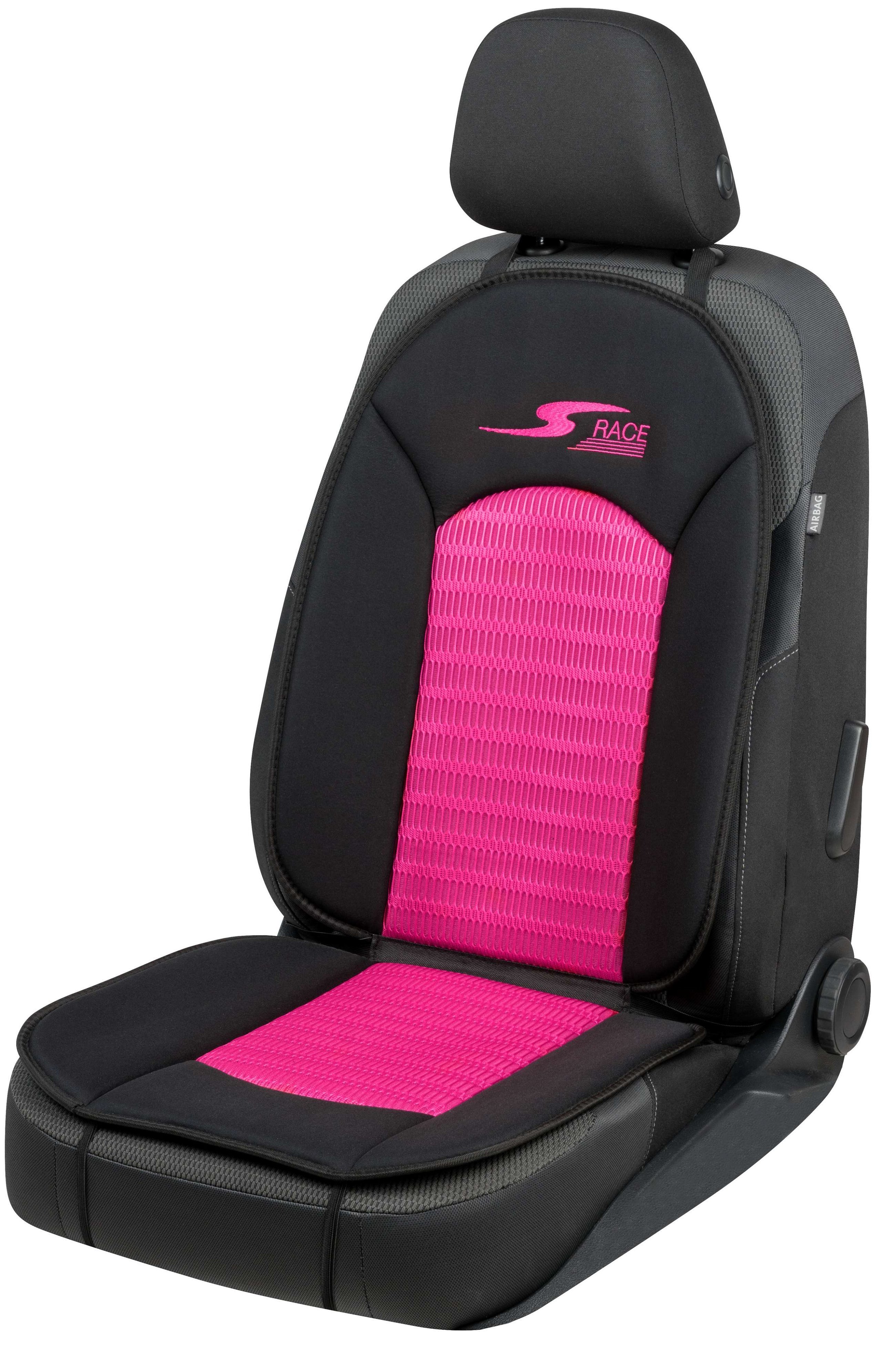 PKW Sitzauflage S-Race, Auto-Sitzaufleger pink