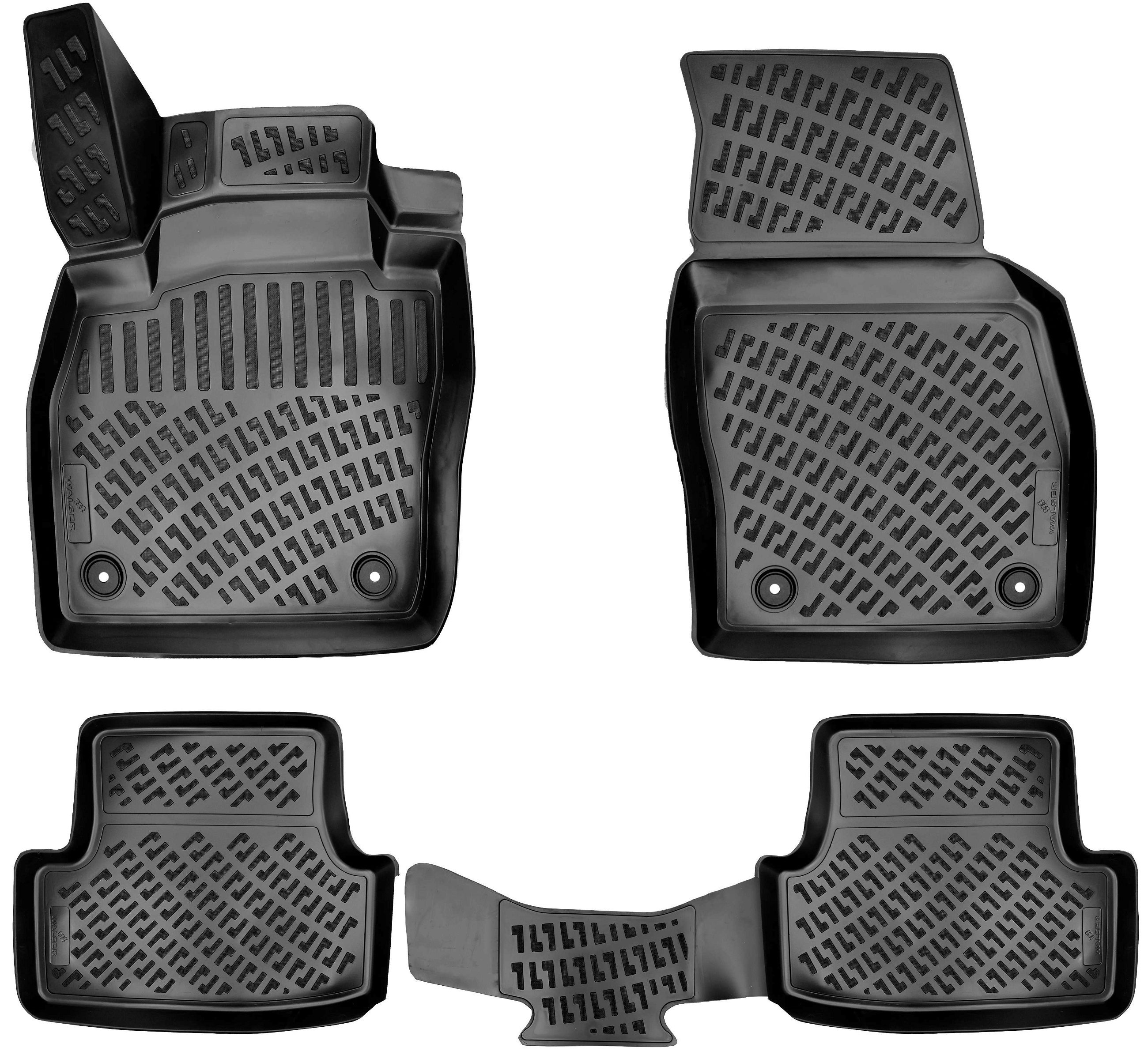 Tapis en caoutchouc NXT pour VW Polo VI 06/2017 - auj.