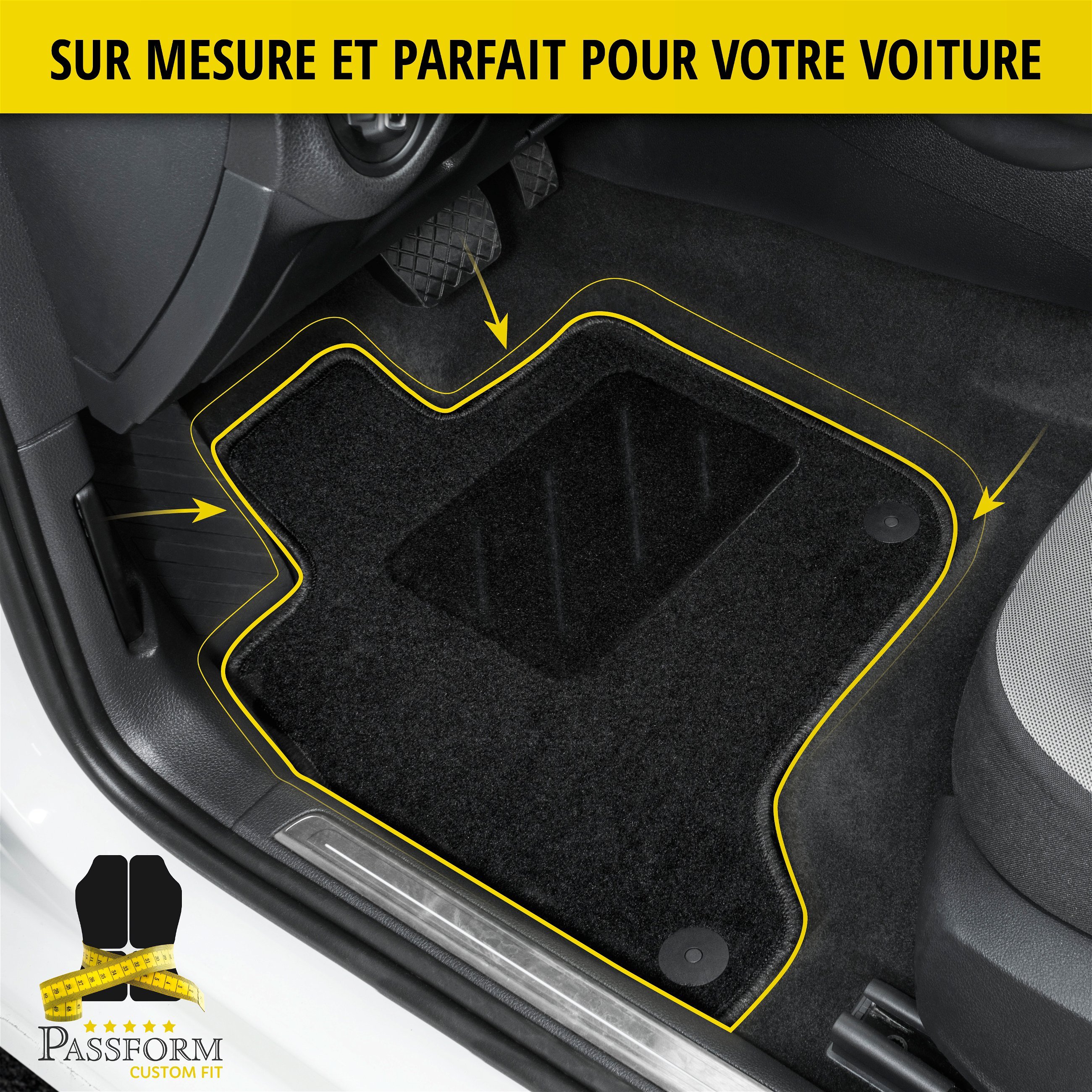 Tapis de sol pour Ford USA Explorer 07/2019-auj.