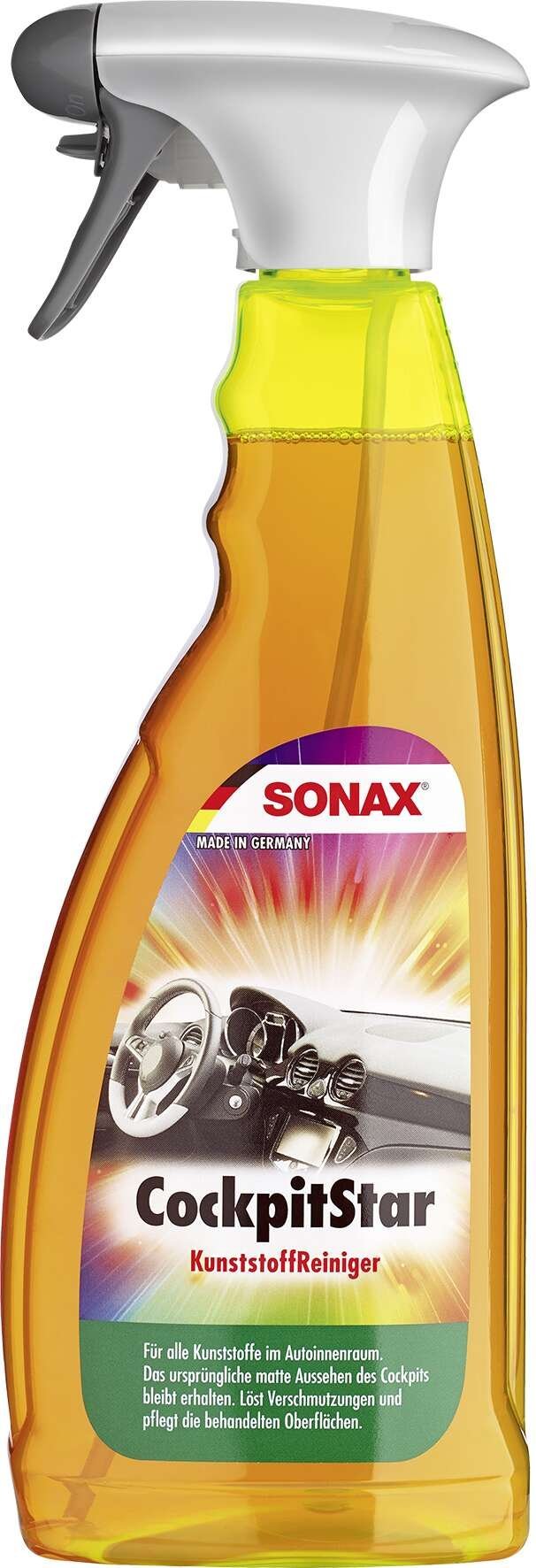 SONAX CockpitStar Flacone spray in PET da 750 ml
