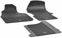 Rubber mats RubberLine for VW Crafter 04/2006-12/2016, Mercedes-Benz Sprinter 06/2006-Today
