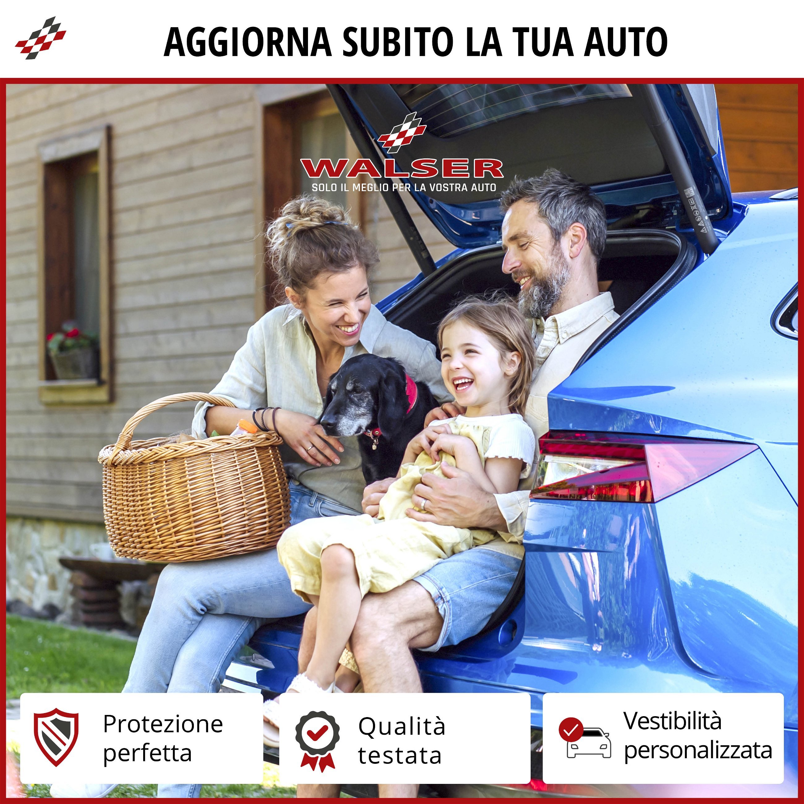 Protezione per paraurti Proguard per Ford Mondeo V Turnier (CF) 09/2014-2019