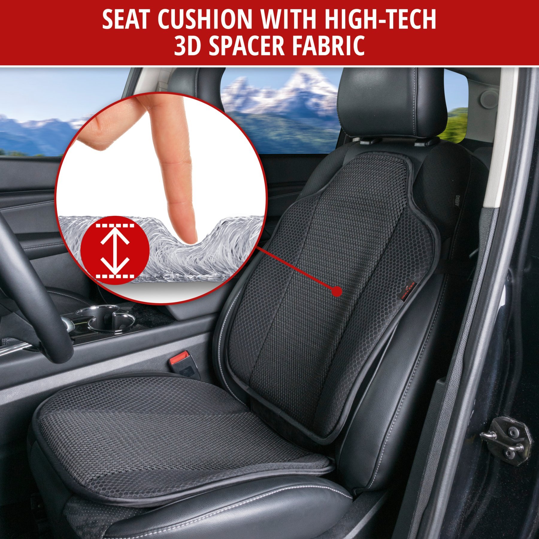 Car Seat cover Aero-Spacer black