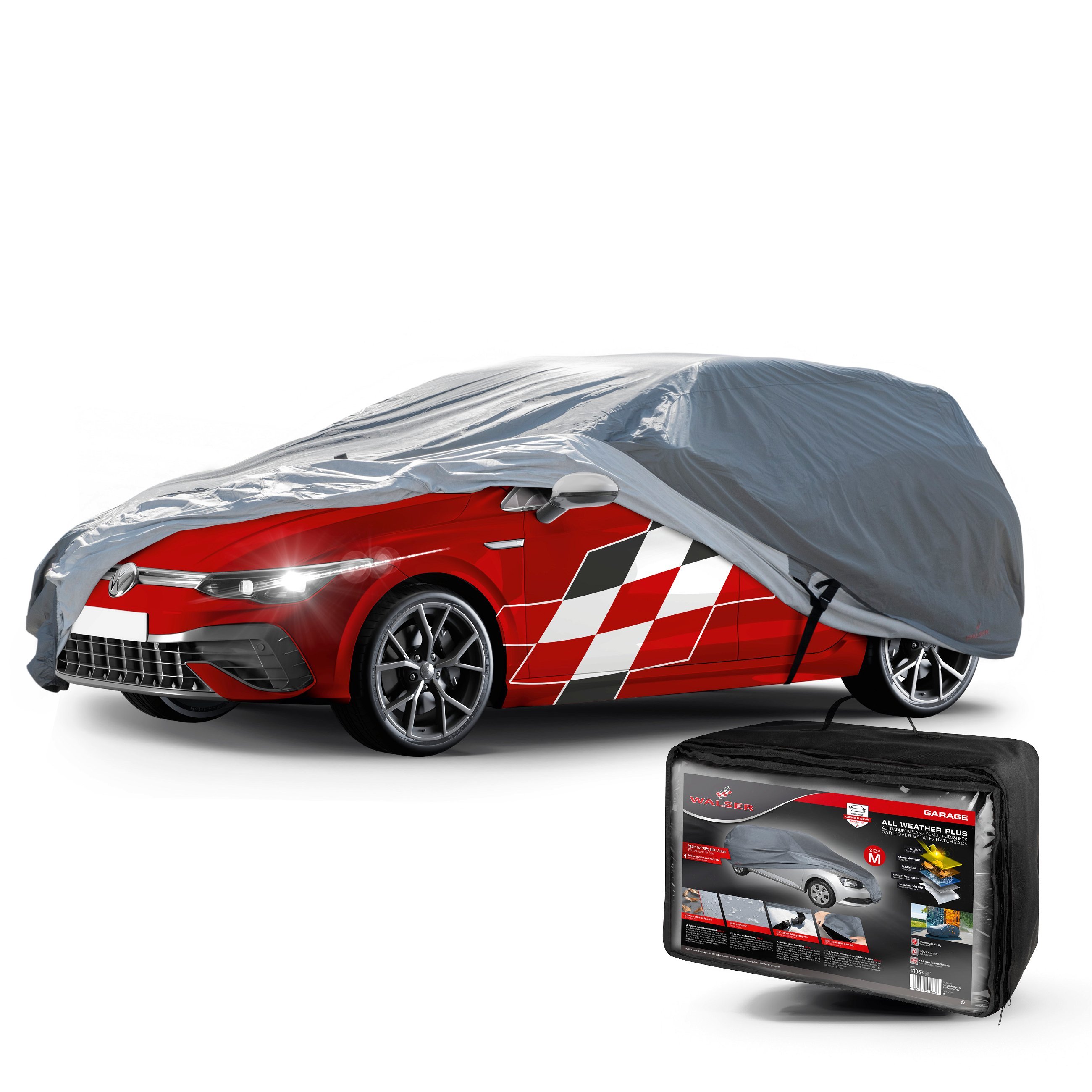 Car tarpaulin All Weather Plus combi size M grey