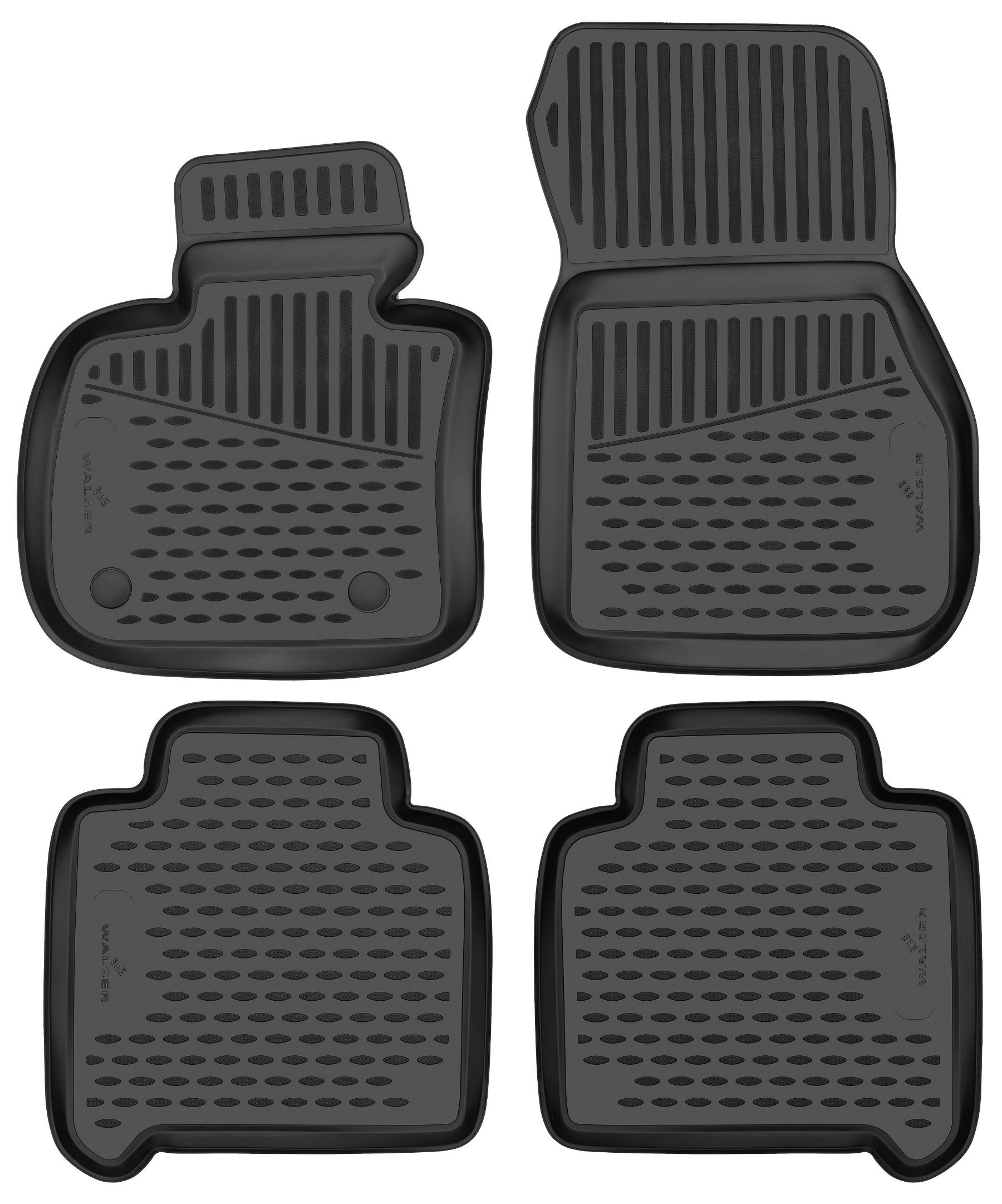 Tapis en caoutchouc XTR pour BMW 2 Gran Tourer (F46) 07/2014-Auj.