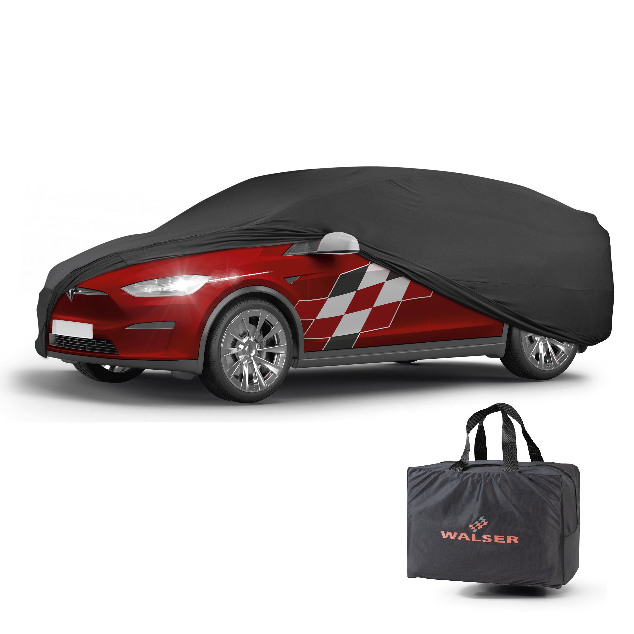 Autoplane Indoor Stretch Plus, PKW-Abdeckplane Kombi Größe XL schwarz