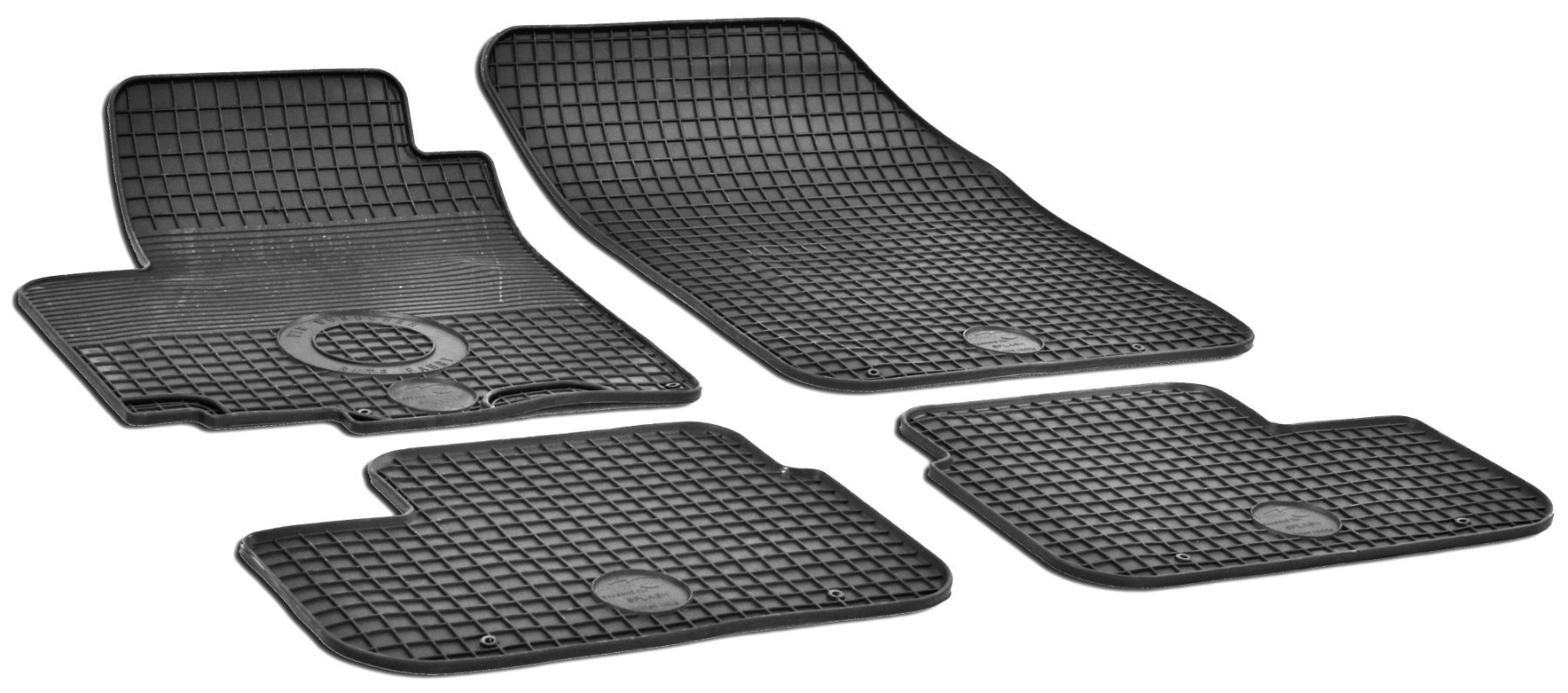RubberLine rubberen voetmatten geschikt voor Suzuki Splash 01/2008-Vandaag, Opel Agila 04/2008-10/2014
