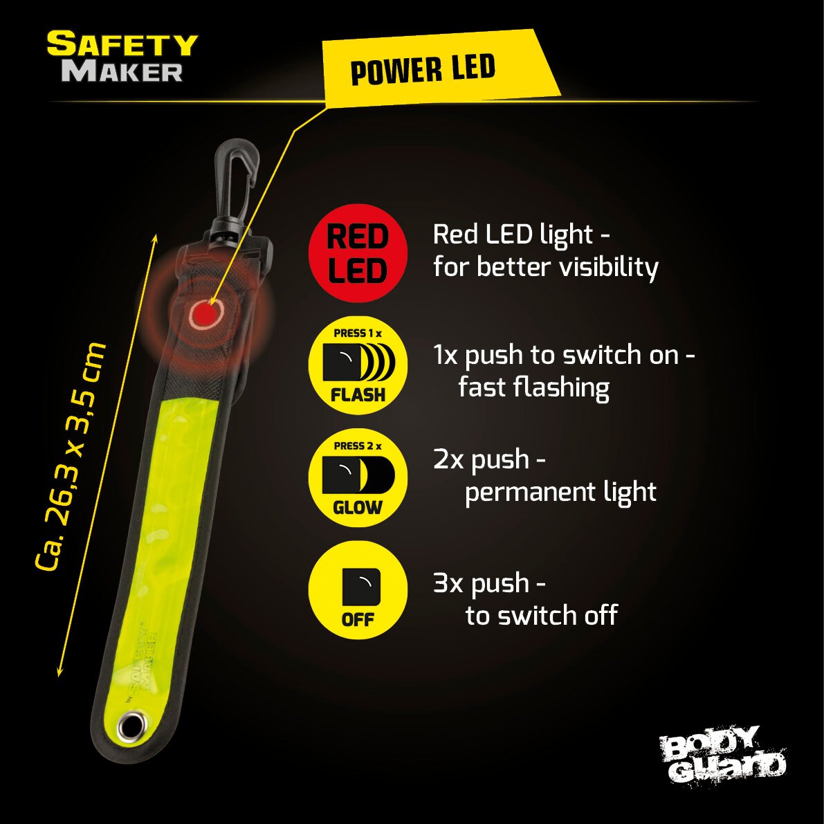 Twinkle LED Pendant yellow