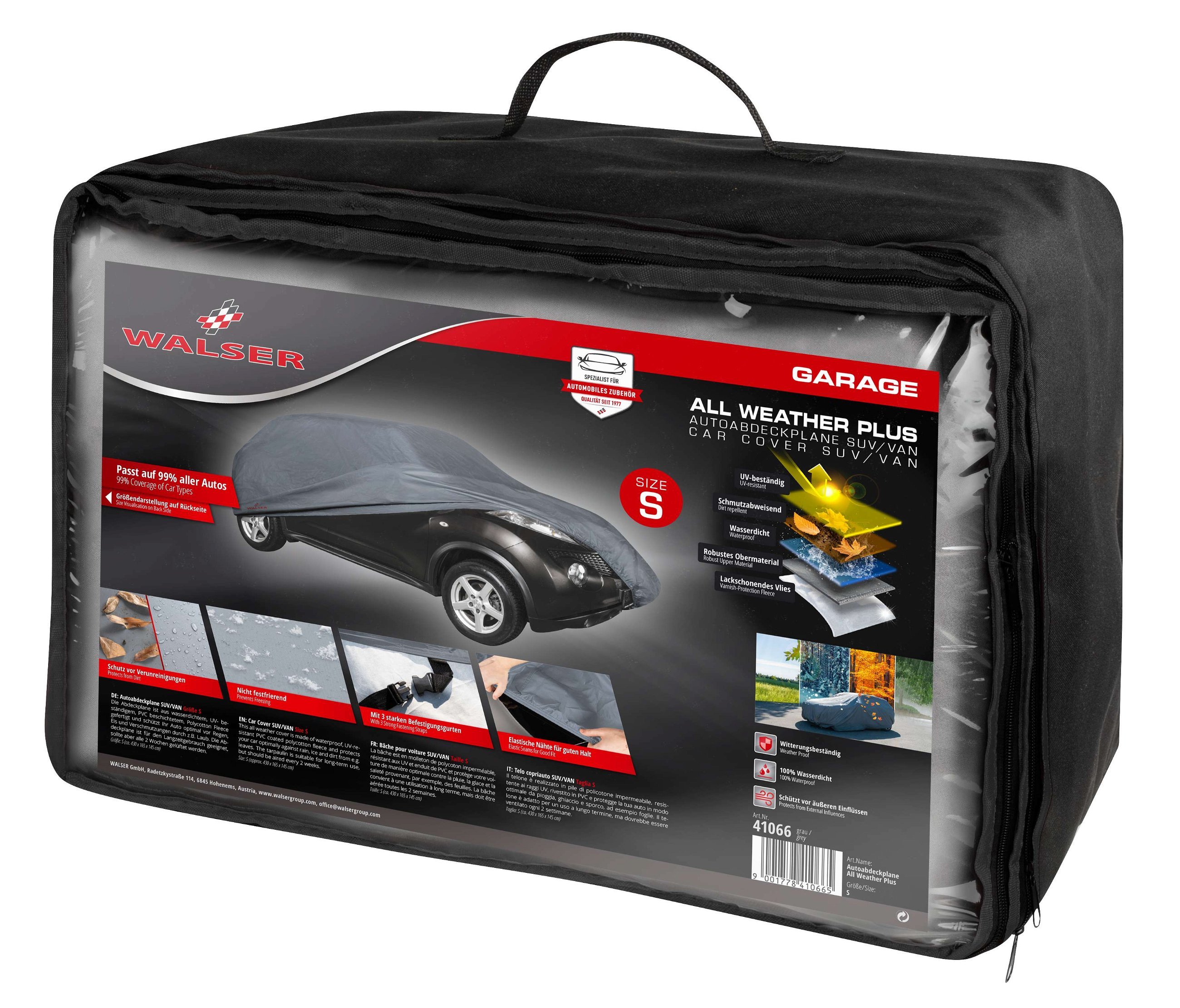 Overtrek All Weather Plus SUV sitze S grijs
