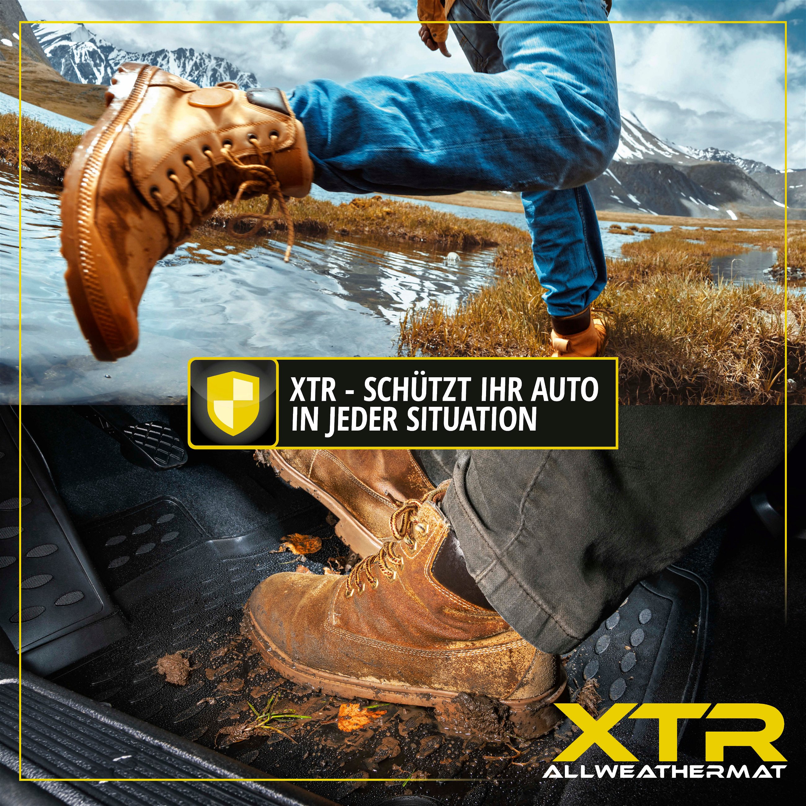 Gummimatten XTR für VW T-Roc 2017-Heute