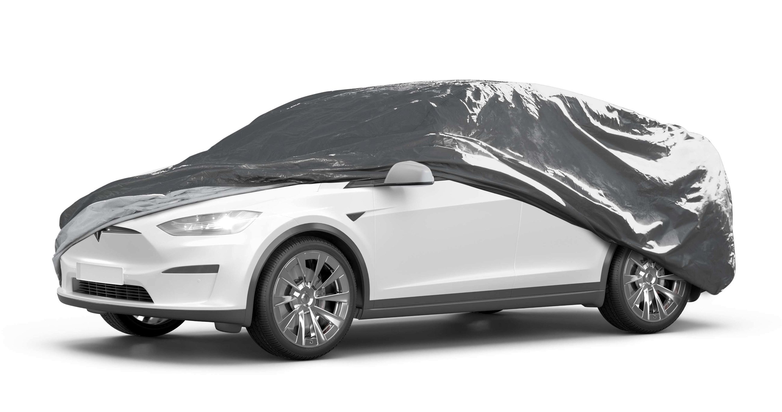 Car cover All Weather Basic, car cover full garage Combi size XL grey