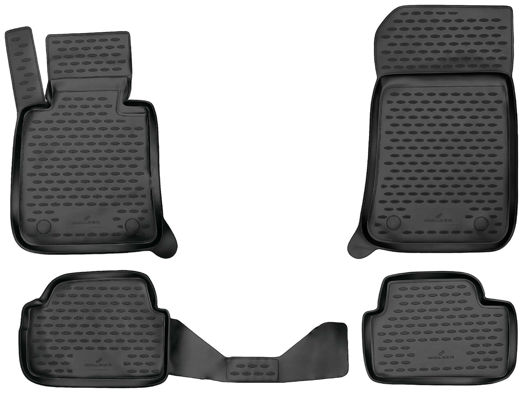 Rubberen Voetmatten XTR geschikt voor BMW 1 (E81) 3-deurs 2006 - 2012