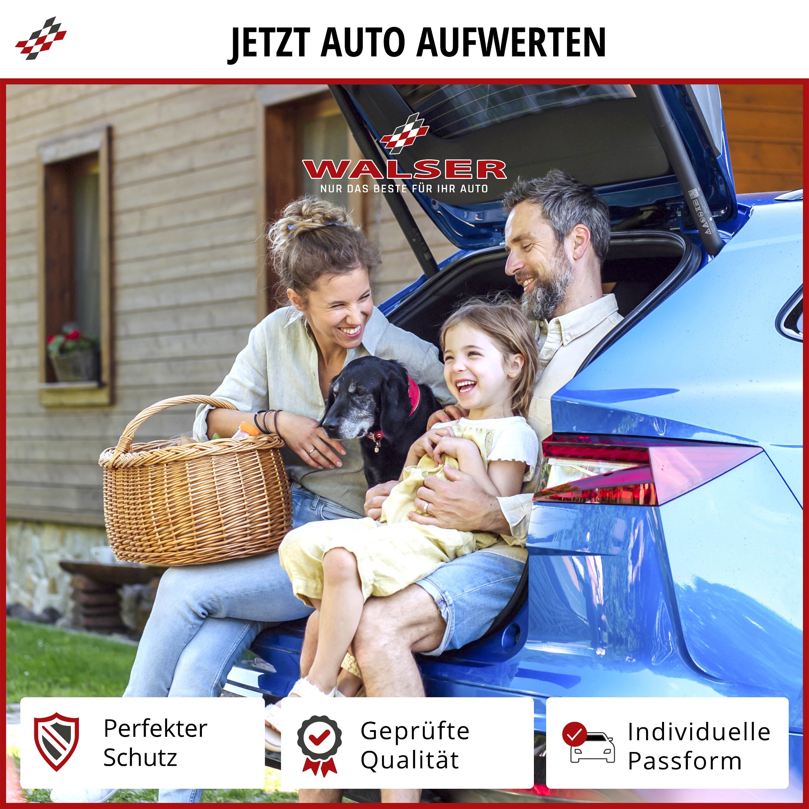 Ladekantenschutz Proguard aus Edelstahl für Audi Q5 (FYB, FYG) 05/2016-2019