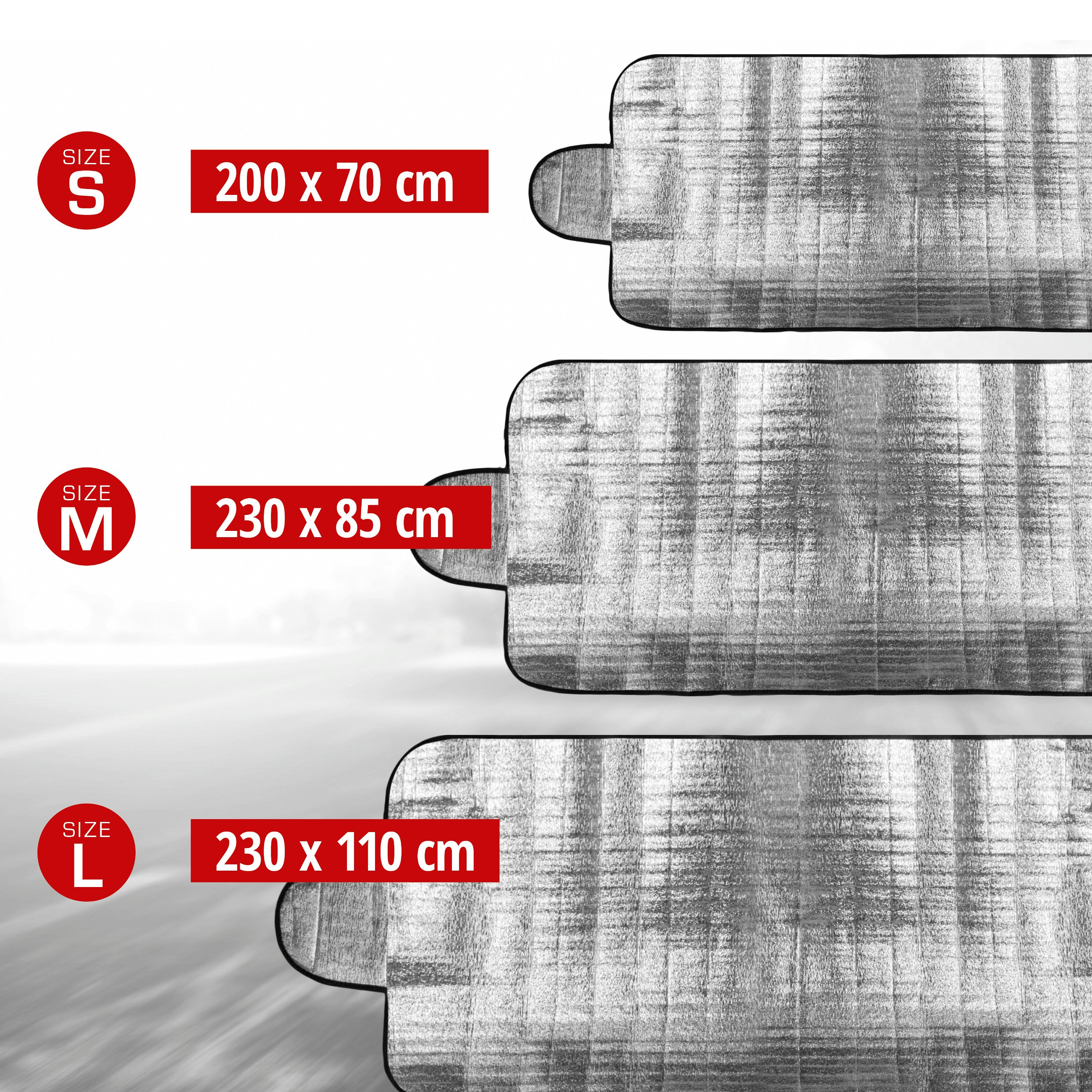 Ice foil for windows 230x110 cm
