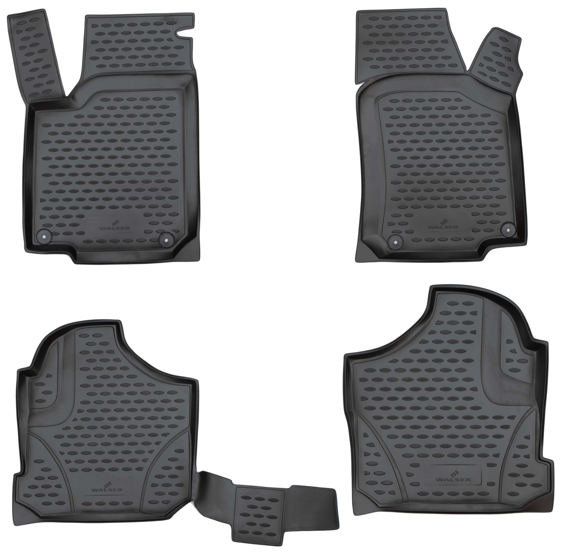 Tapis en caoutchouc XTR pour VW Golf IV (1J1) 08/1997-12/2007, Golf IV Variant (1J5) 05/1999-06/2006